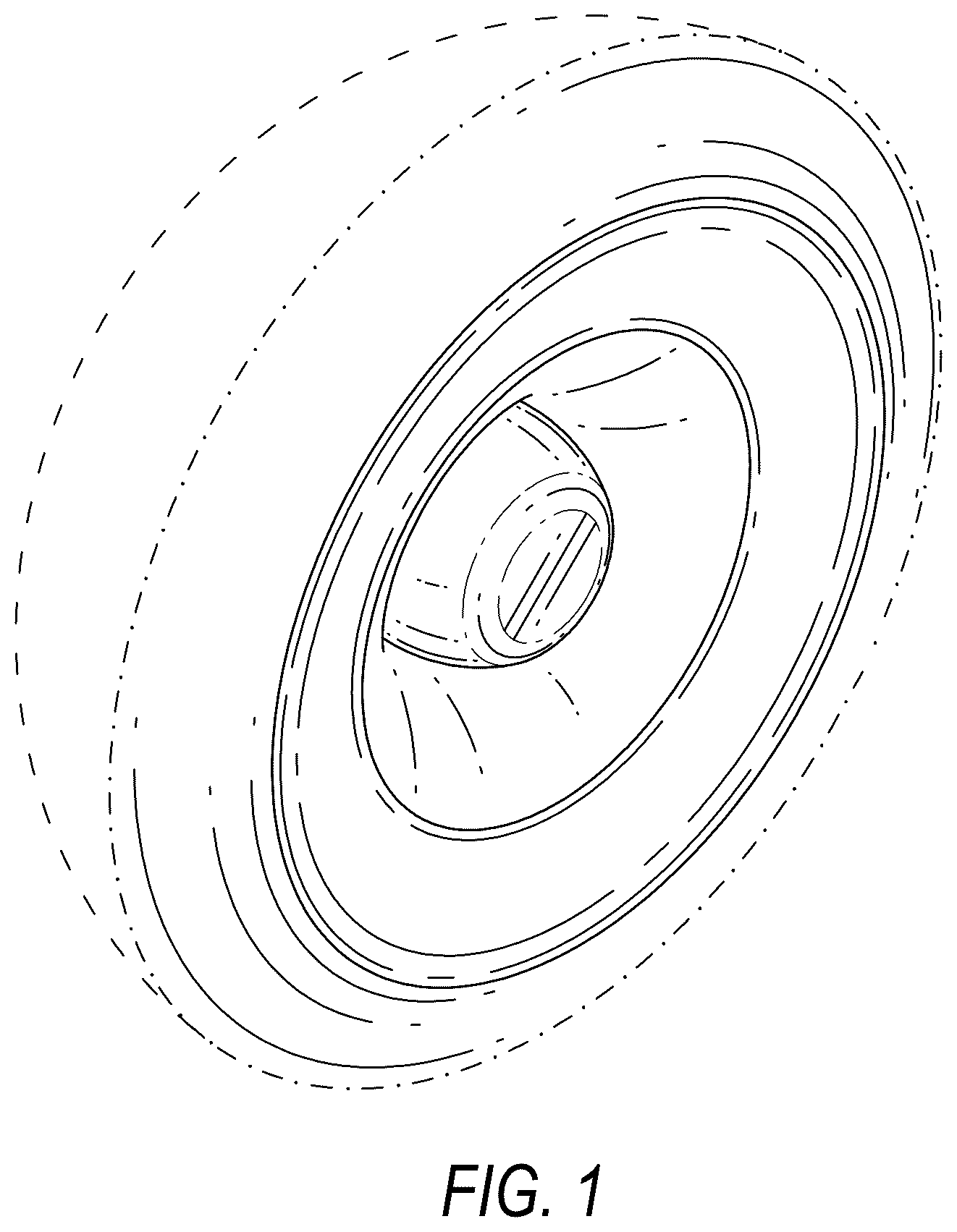 Patent USD1076095 Figure 1 – Breast implant enhancement device