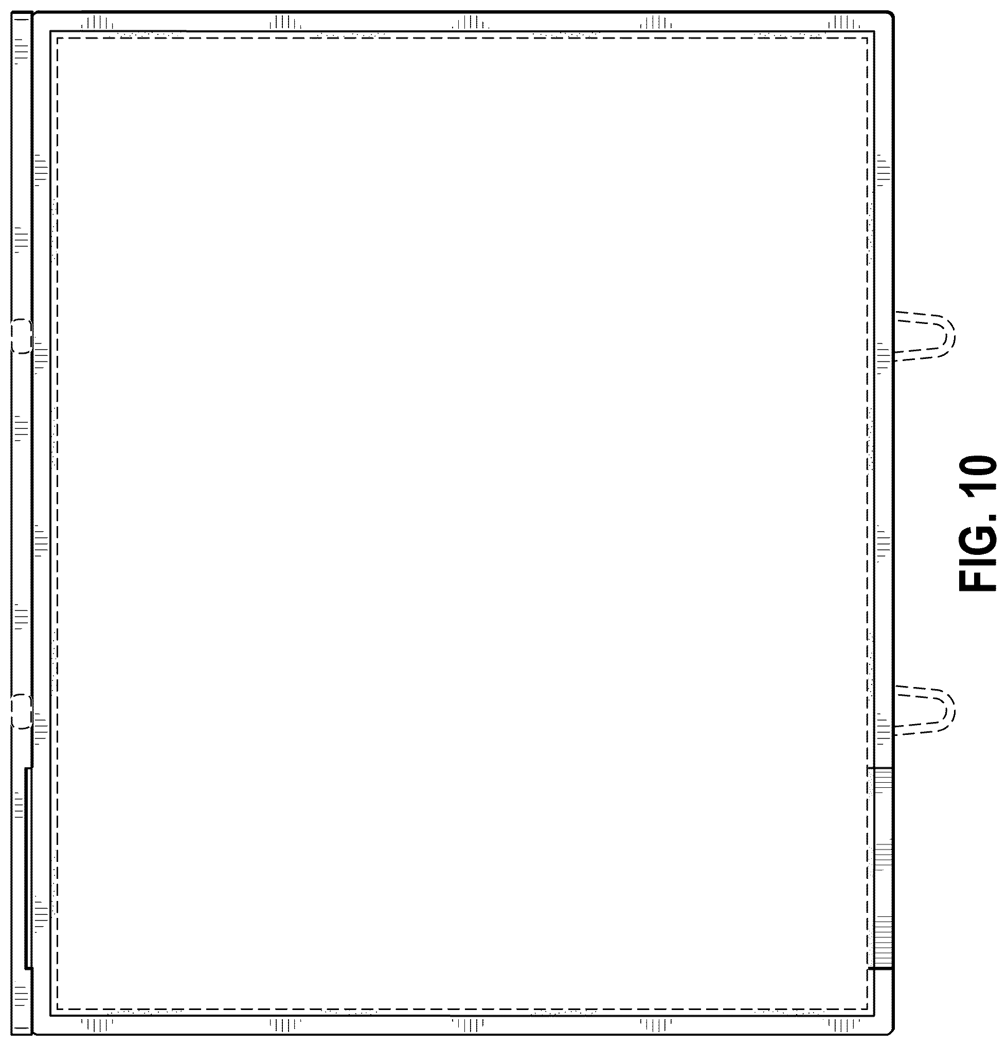 Patent USD1076096 Figure 7 – Radiographic detector holder