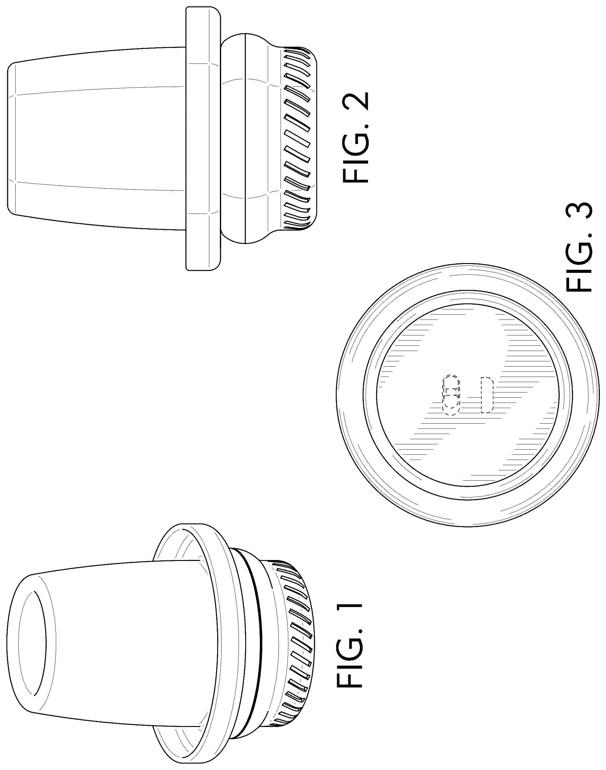 Patent USD1076097 Figure 1 – Nasal filter device
