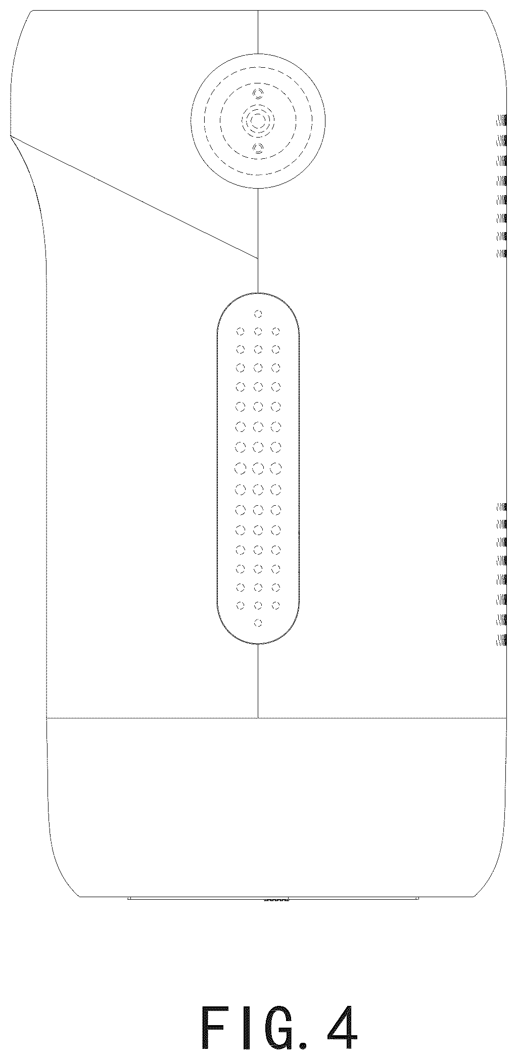 Patent USD1076098 Figure 4 – Portable oxygen concentrator