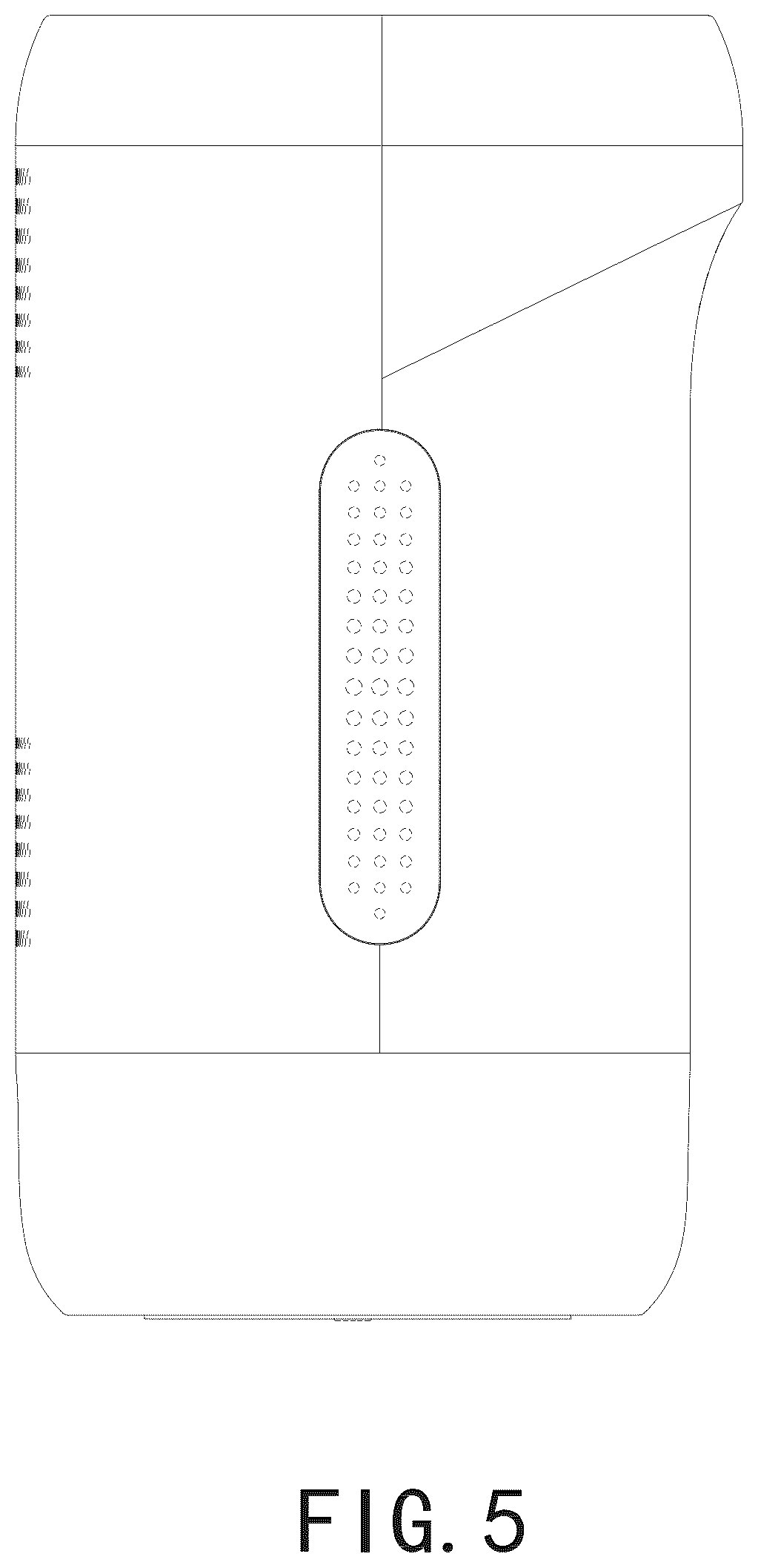 Patent USD1076098 Figure 5 – Portable oxygen concentrator