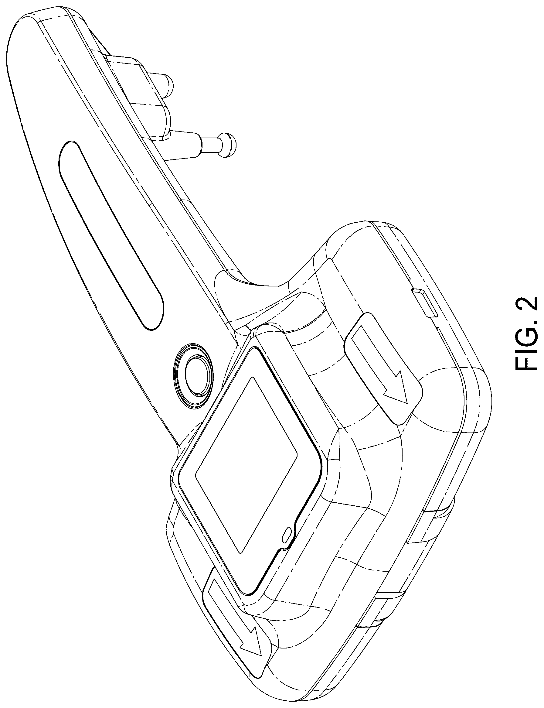 Patent USD1076100 Figure 2 – Nerve conduction assessment device