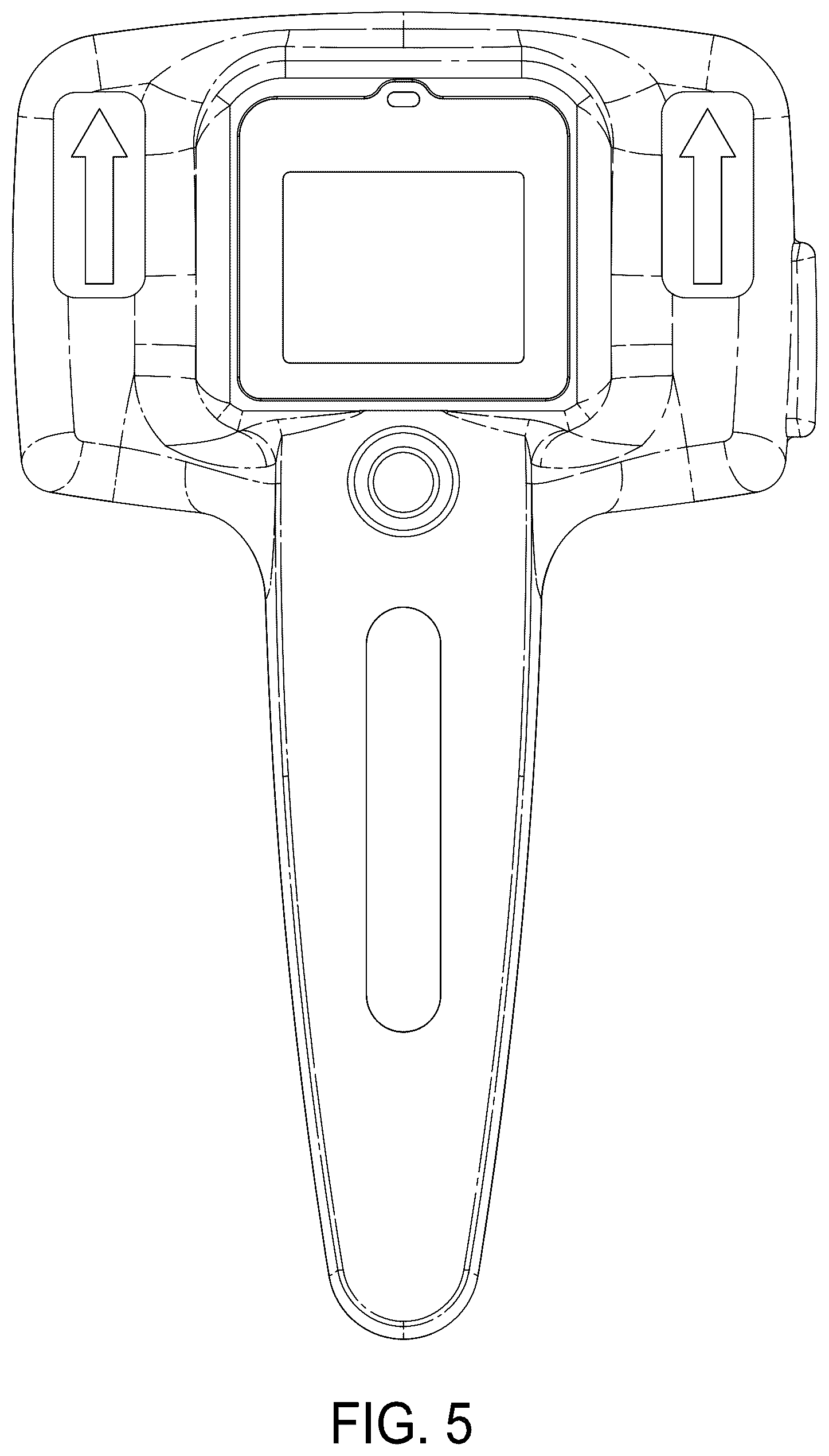 Patent USD1076100 Figure 5 – Nerve conduction assessment device