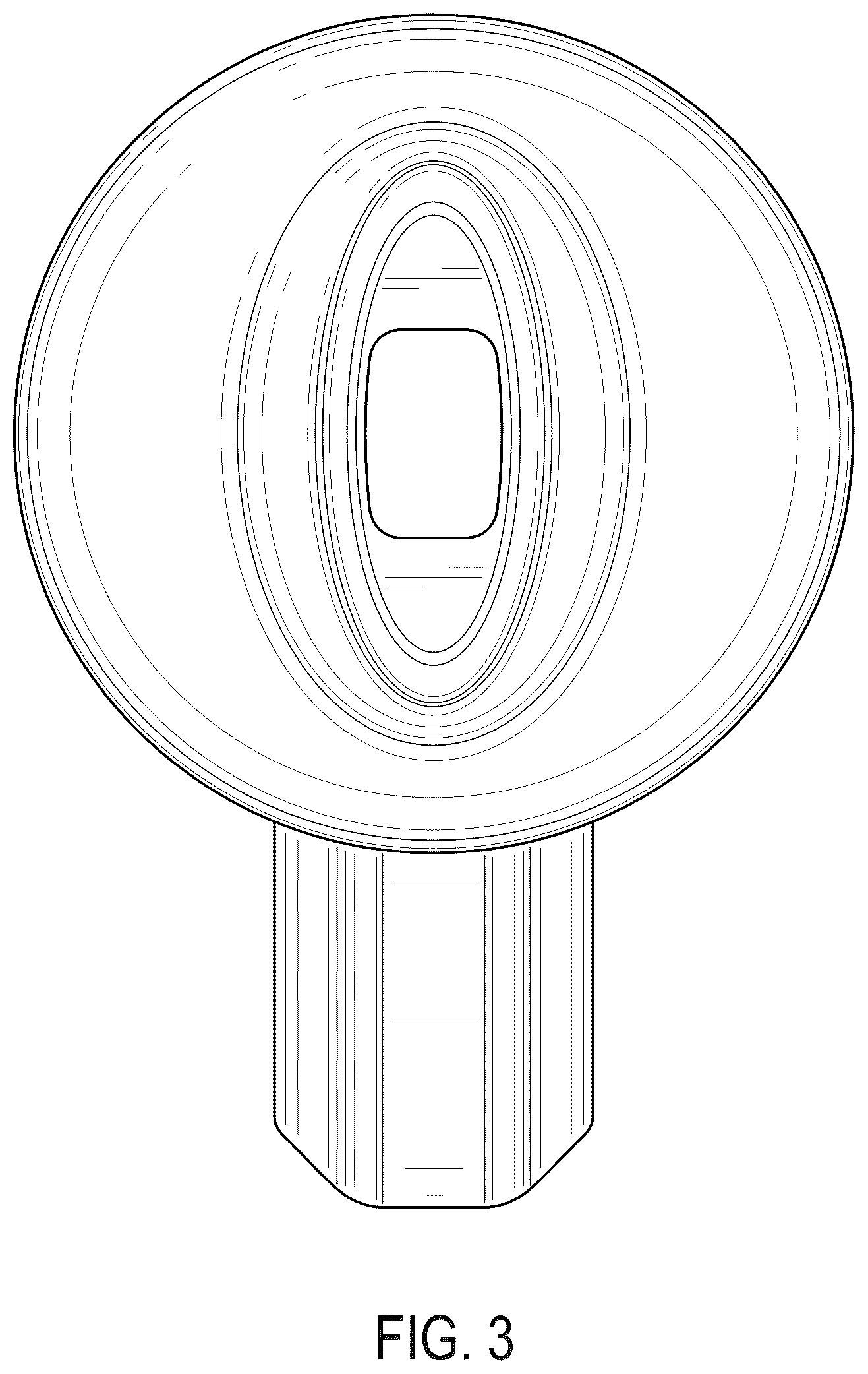 Patent USD1076101 Figure 3 – Ear stent