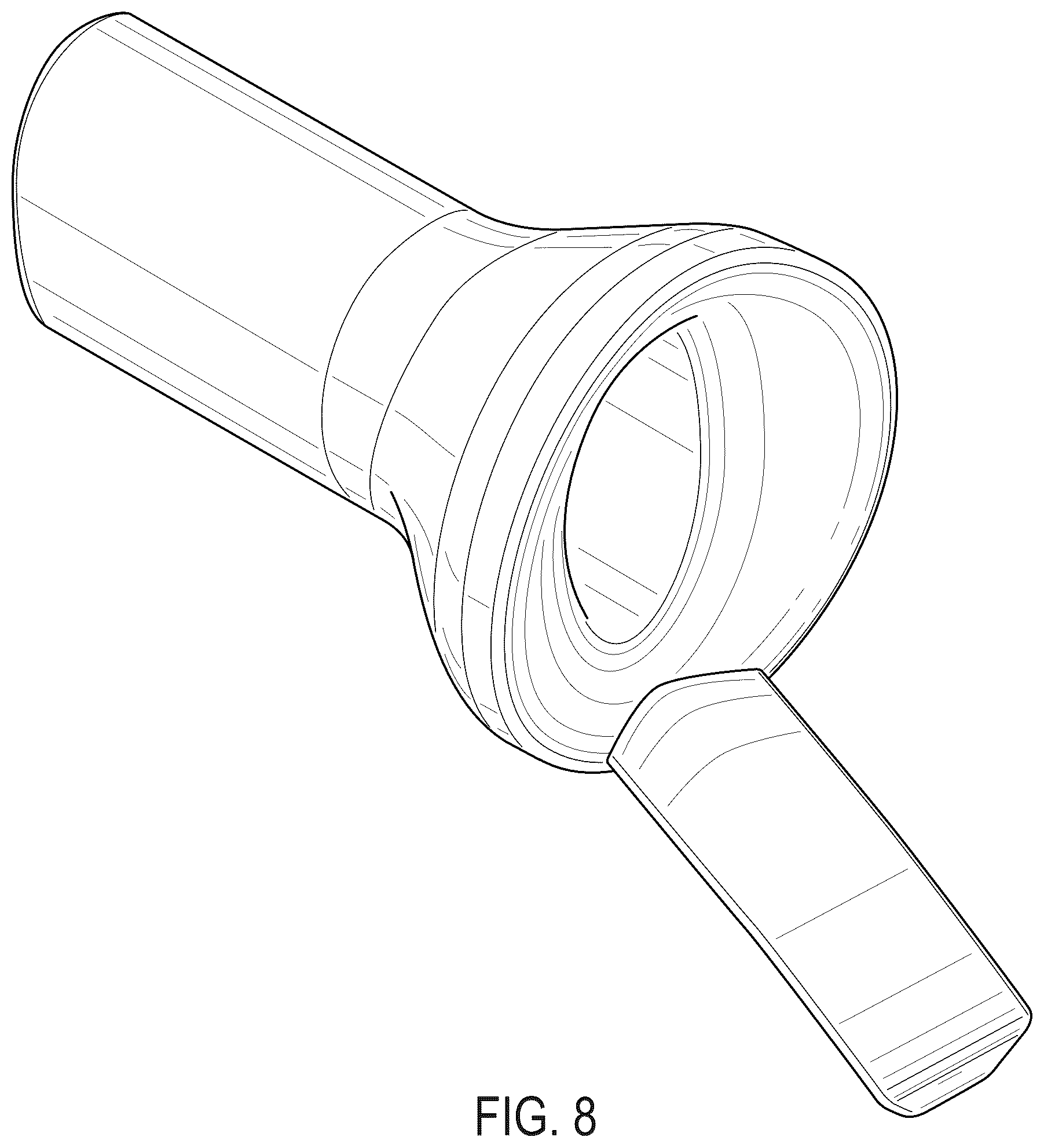 Patent USD1076101 Figure 8 – Ear stent