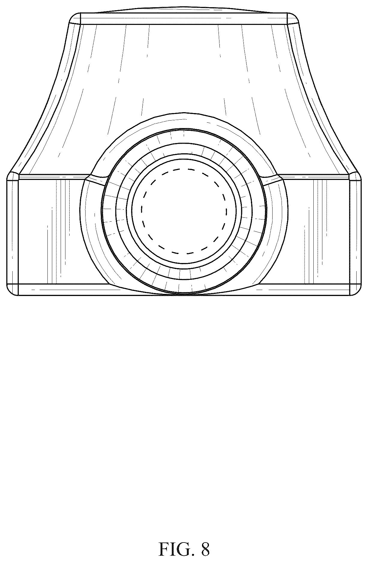 Patent USD1076105 Figure 8 – Ultrasound transducer