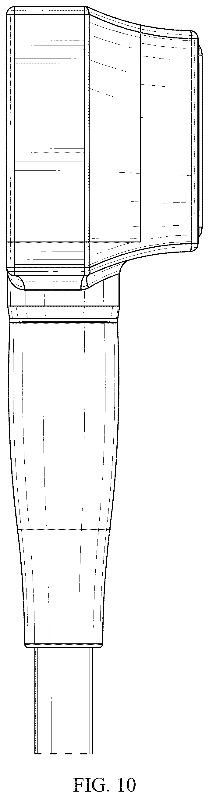 Patent USD1076105 Figure 10 – Ultrasound transducer