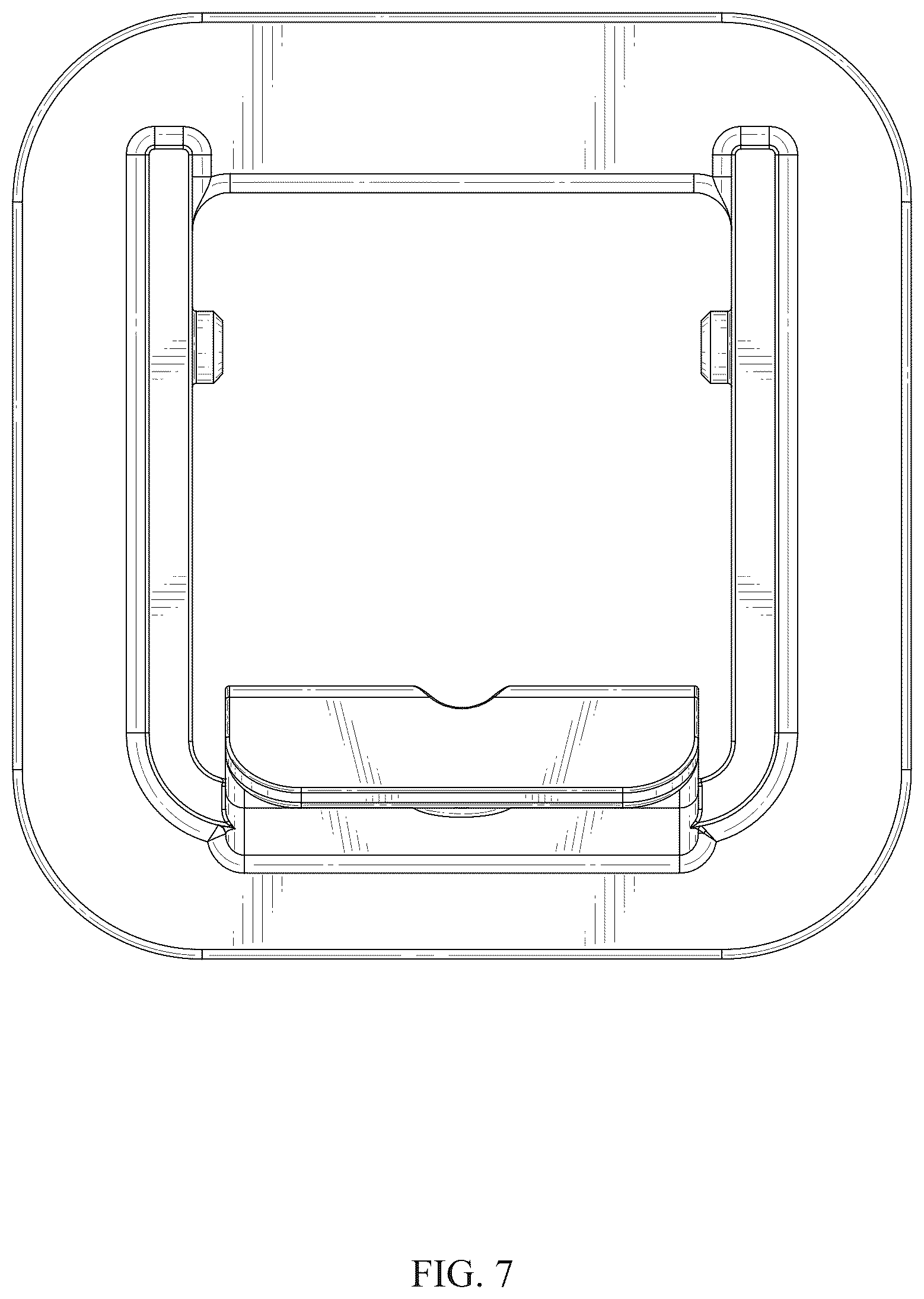 Patent USD1076106 Figure 7 – Ultrasound transducer probe holder