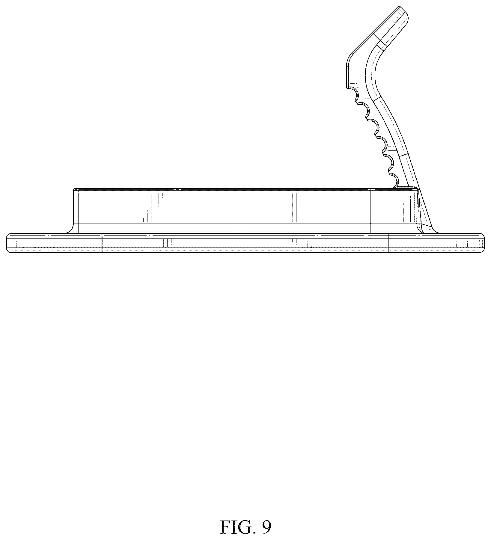 Patent USD1076106 Figure 9 – Ultrasound transducer probe holder