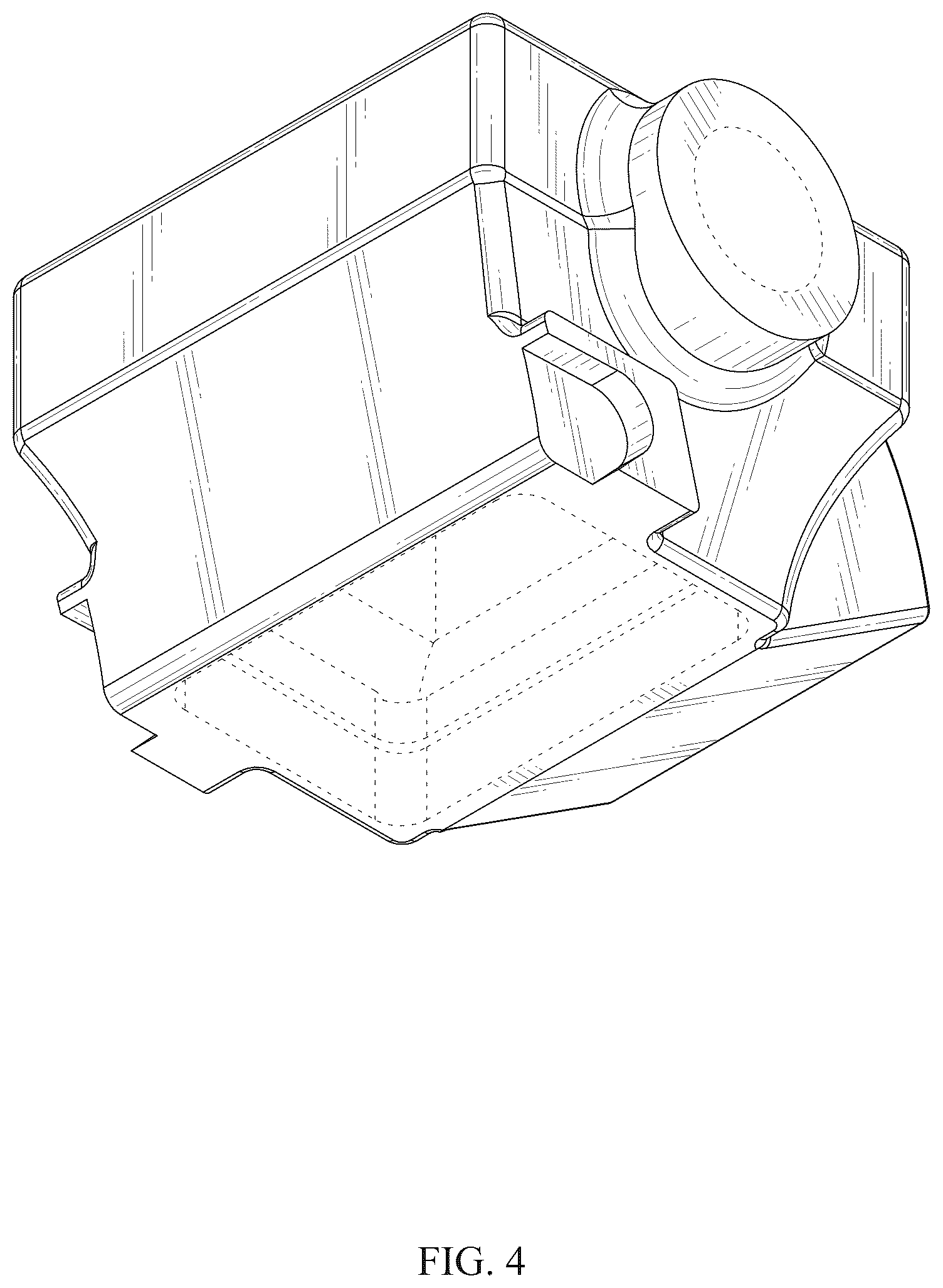 Patent USD1076107 Figure 4 – Ultrasound transducer housing