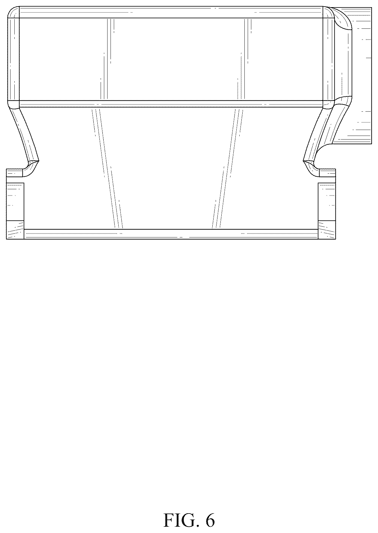 Patent USD1076107 Figure 6 – Ultrasound transducer housing
