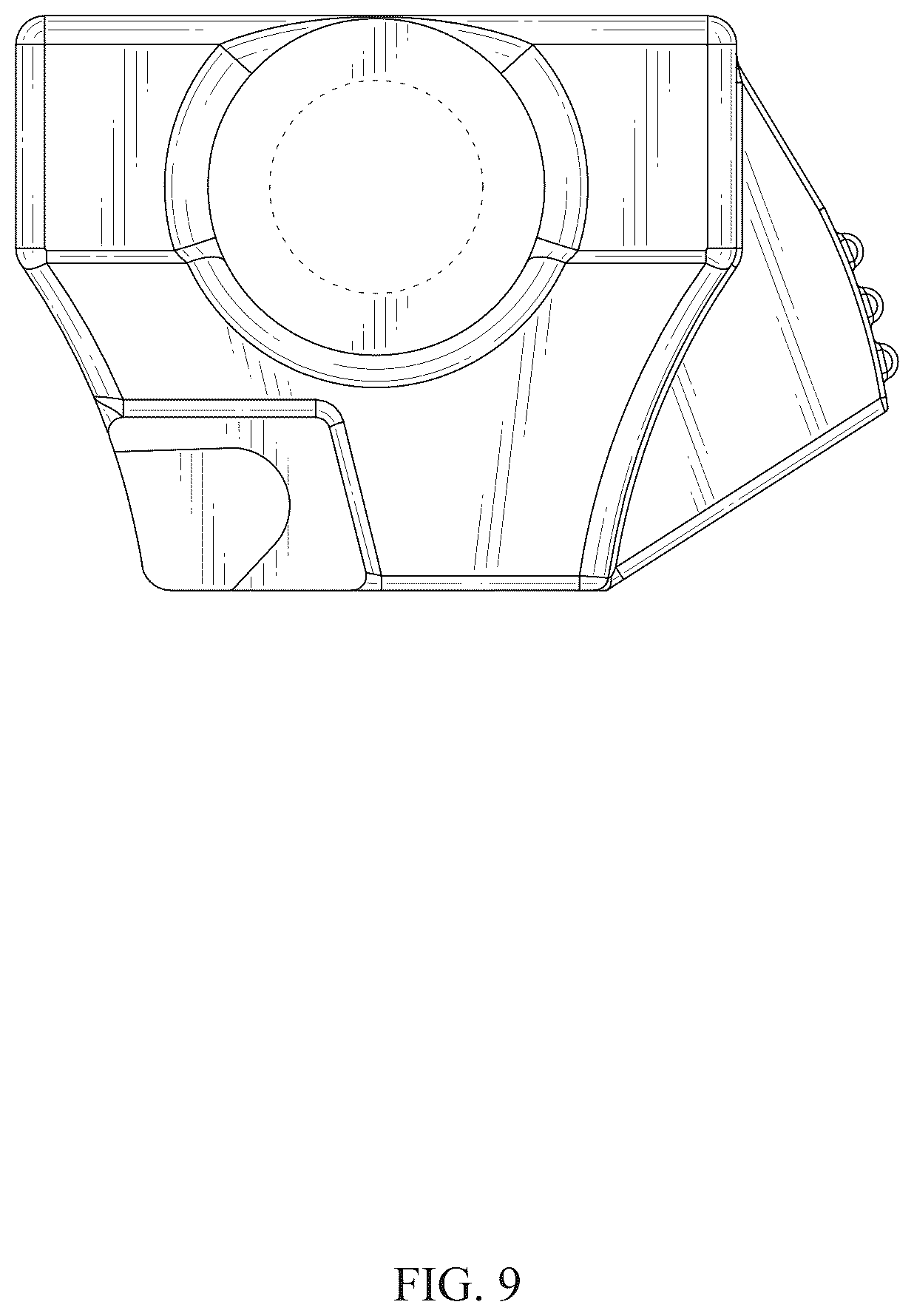 Patent USD1076107 Figure 9 – Ultrasound transducer housing