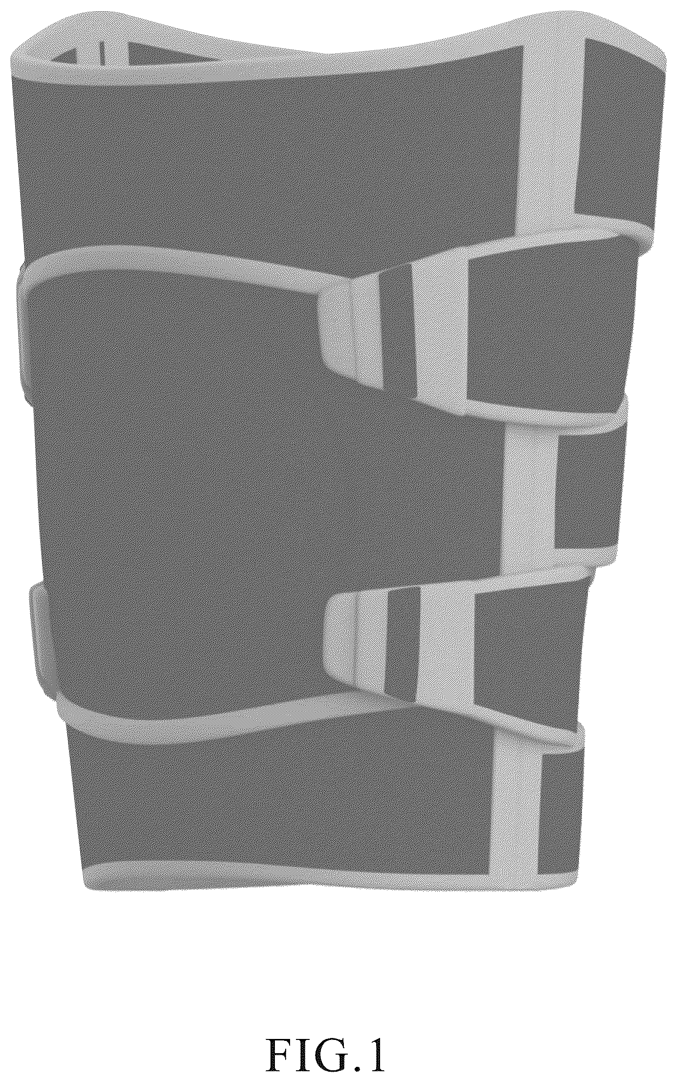 Patent USD1076112 Figure 1 – Knee brace