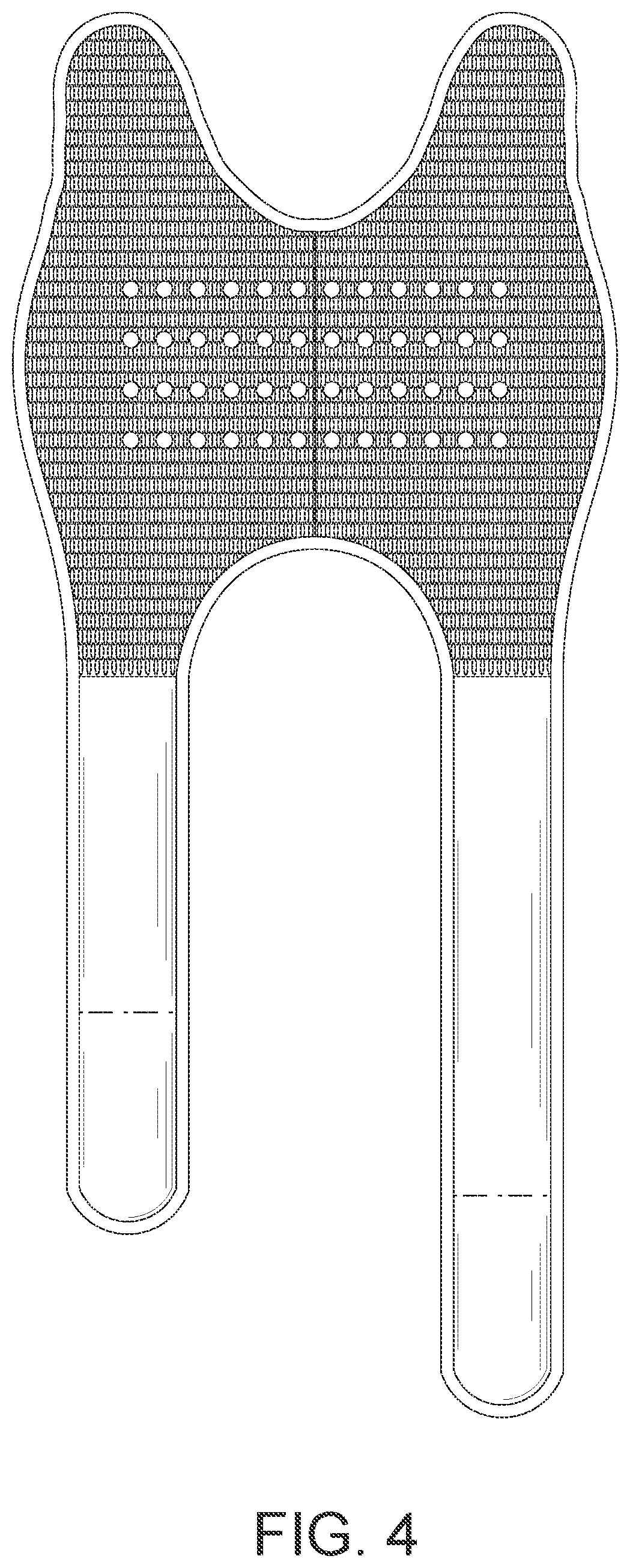 Patent USD1076114 Figure 4 – Red light therapy knee pad