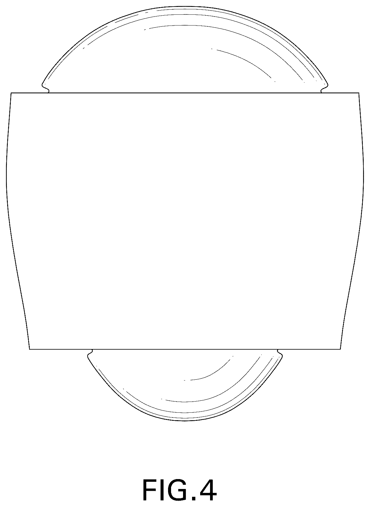 Patent USD1076115 Figure 4 – Arch support with sleeve