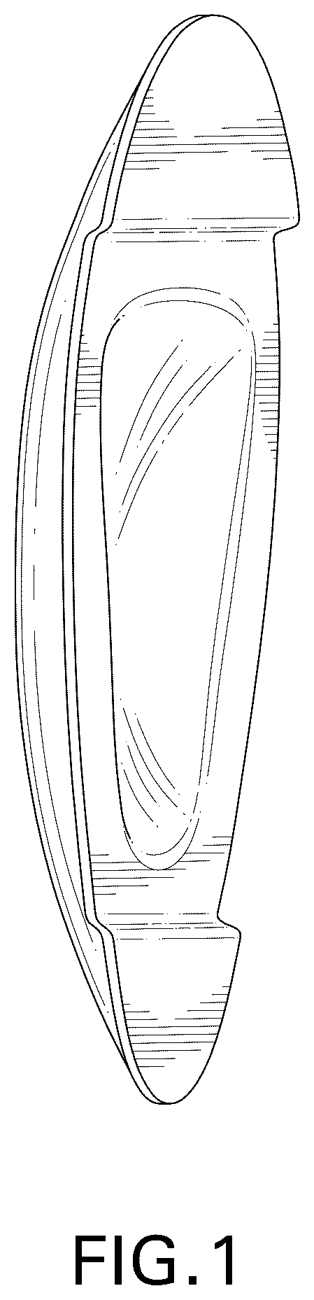 Patent USD1076116 Figure 1 – Arch support component