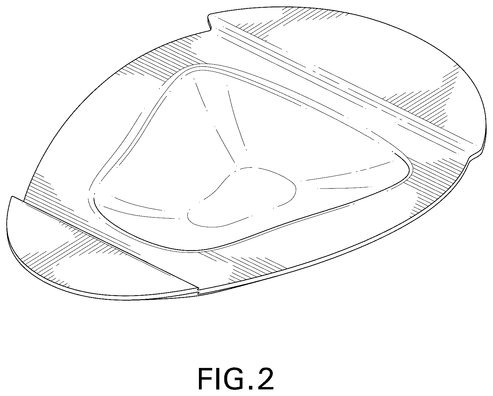 Patent USD1076116 Figure 2 – Arch support component