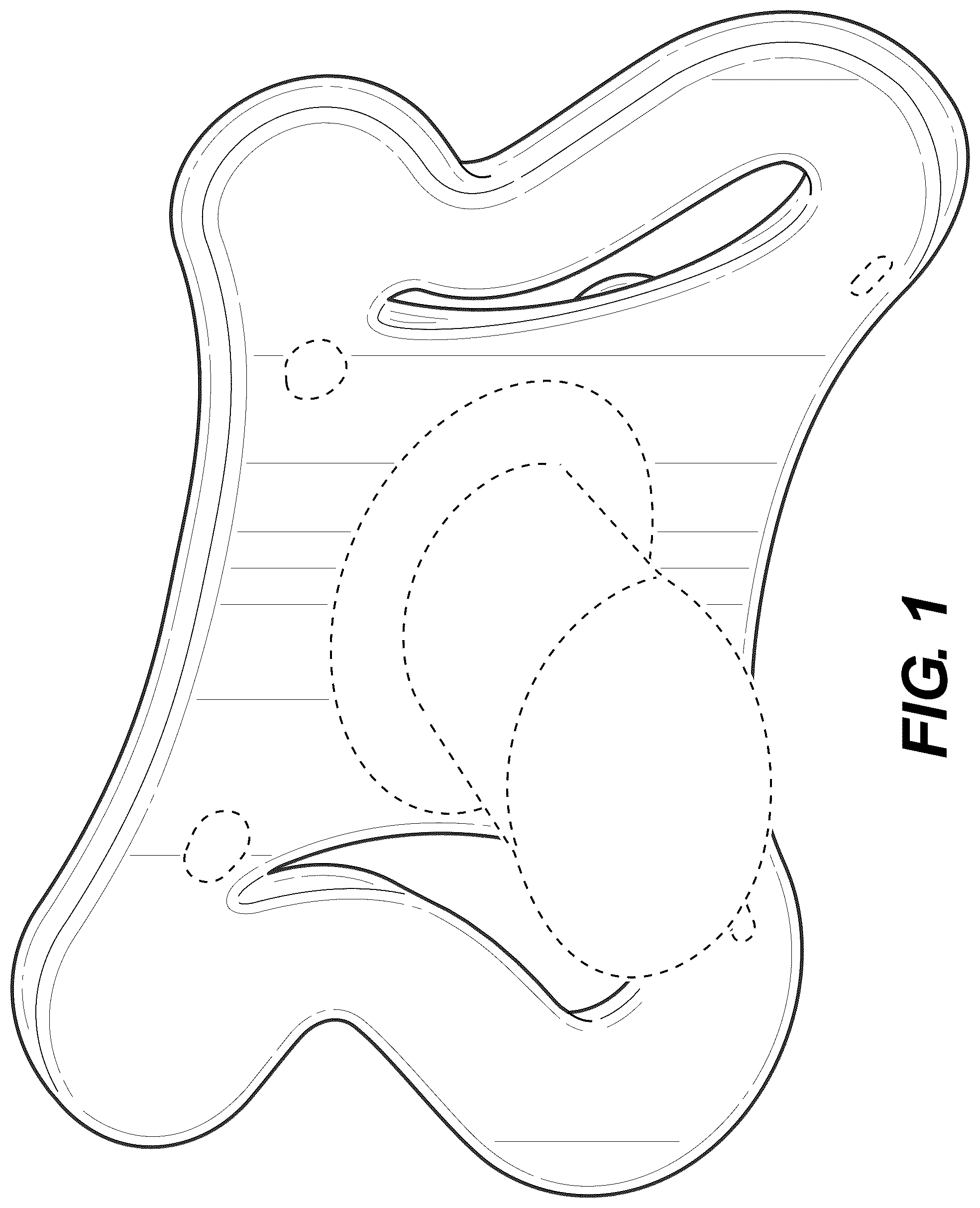 Patent USD1076118 Figure 1 – Pacifier