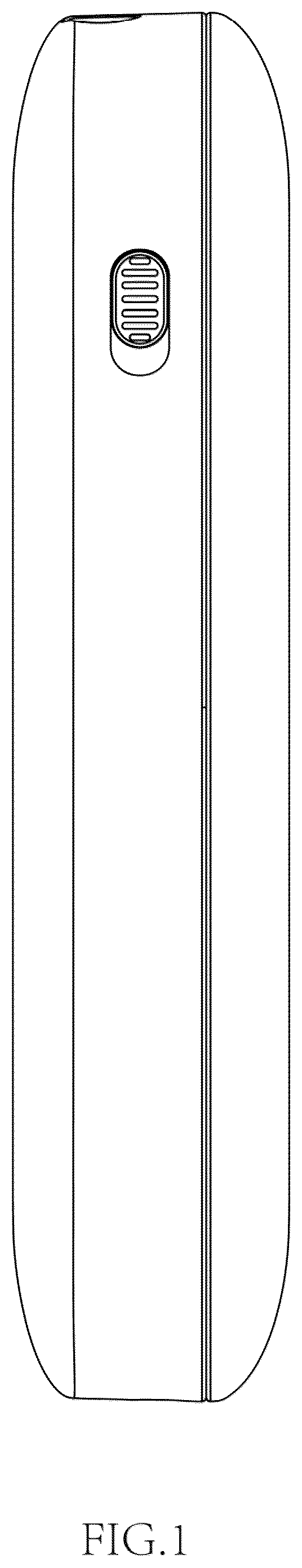 Patent USD1076121 Figure 1 – Muscle stimulator