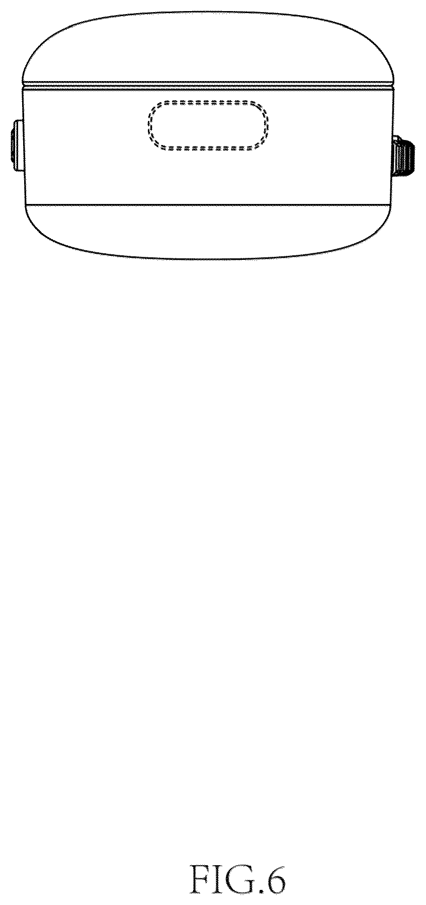 Patent USD1076121 Figure 6 – Muscle stimulator