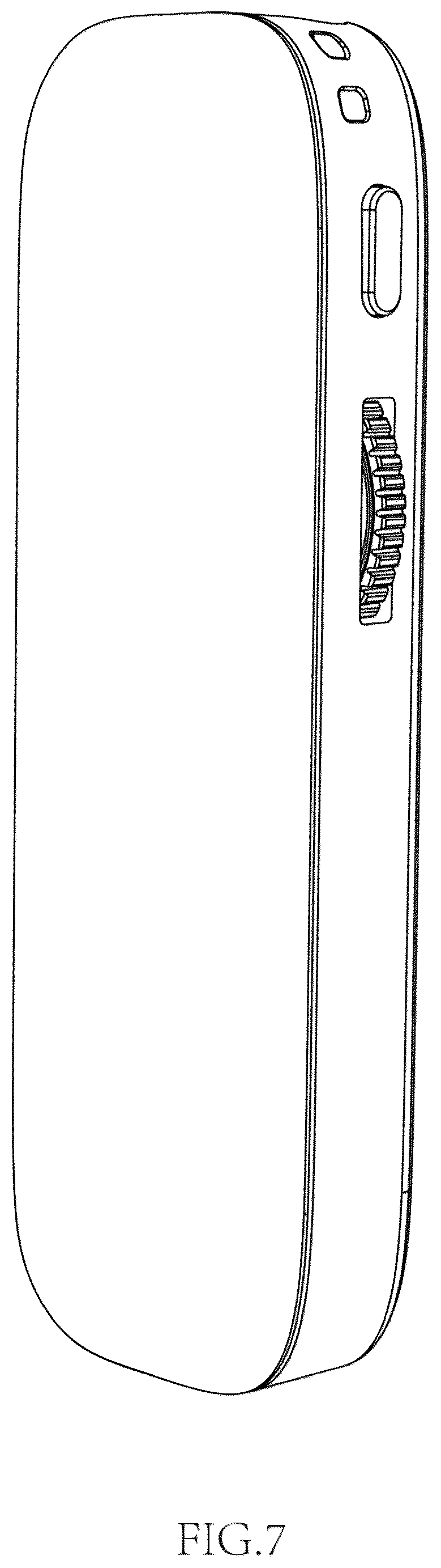 Patent USD1076121 Figure 7 – Muscle stimulator