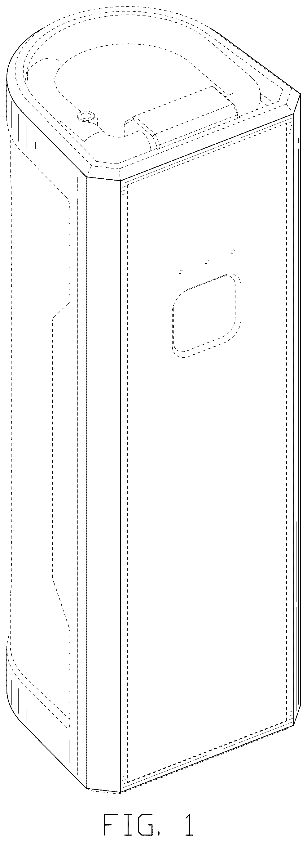 Patent USD1076125 Figure 1 – Hand warmer