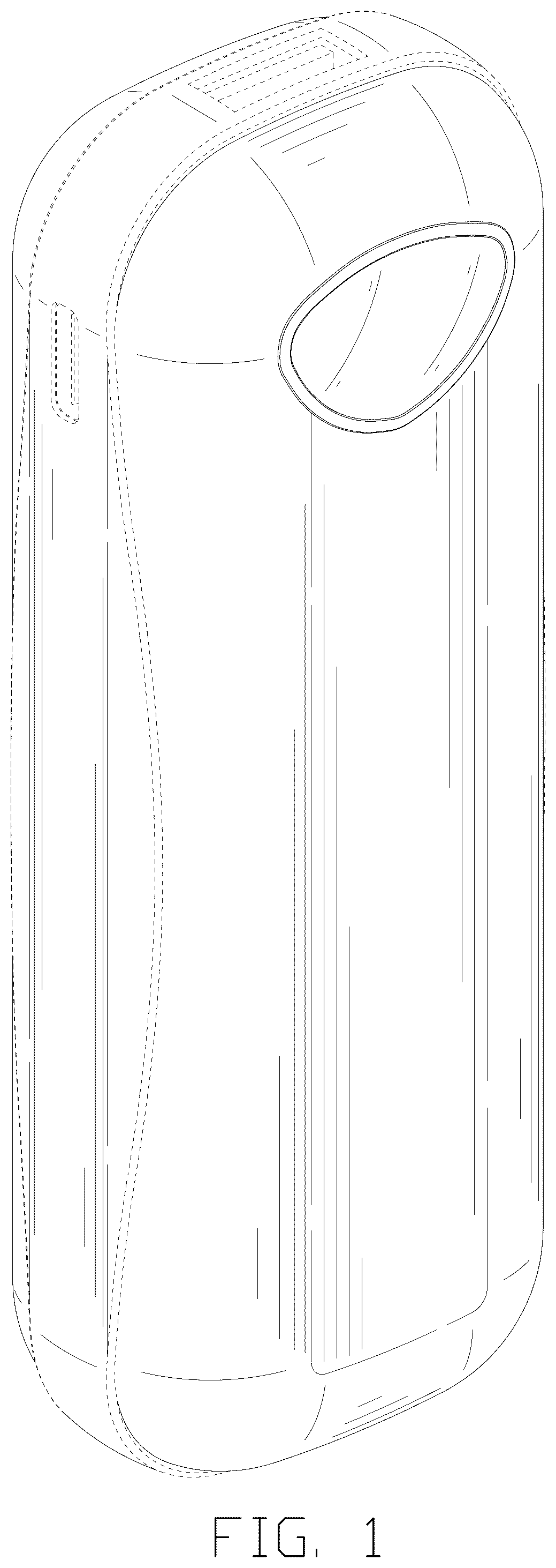 Patent USD1076126 Figure 1 – Hand warmer