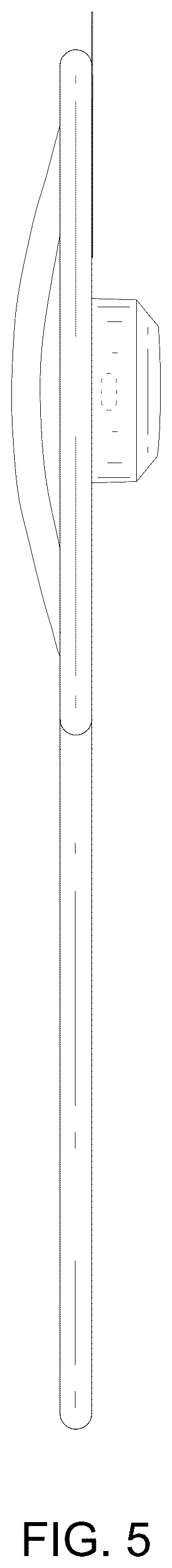 Patent USD1076127 Figure 5 – Red light pain relief glove