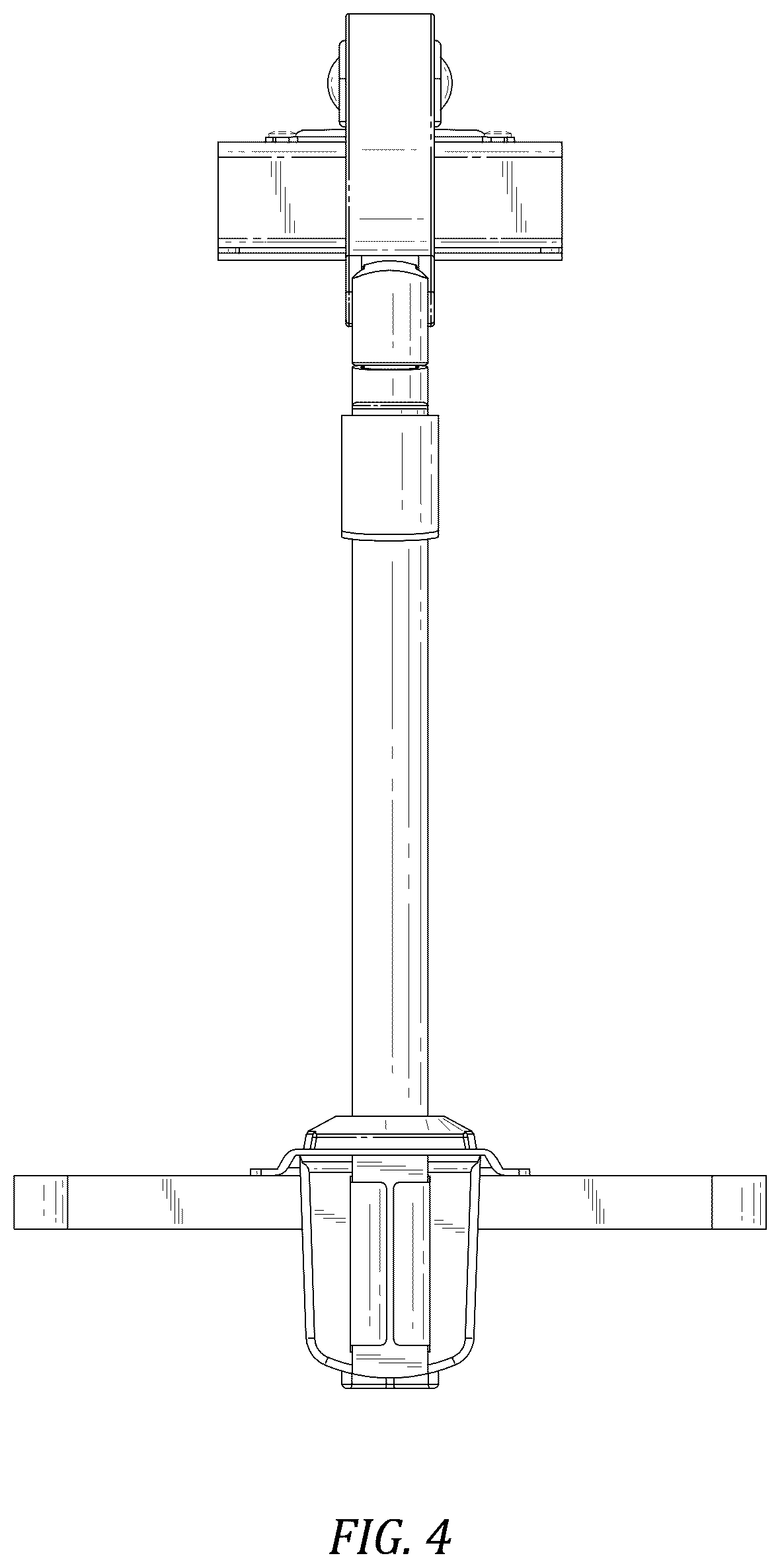 Patent USD1076128 Figure 4 – Light therapy device stand