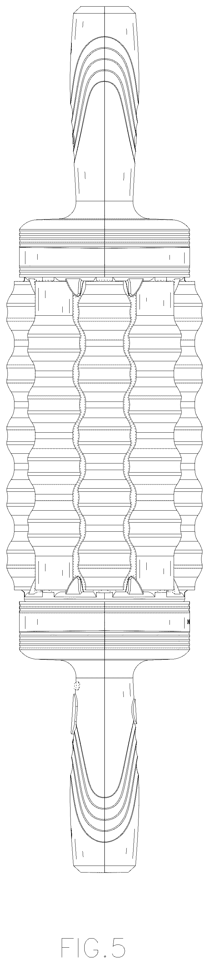 Patent USD1076130 Figure 5 – Massage apparatus