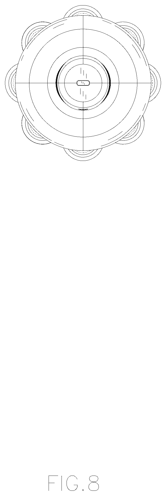 Patent USD1076130 Figure 8 – Massage apparatus