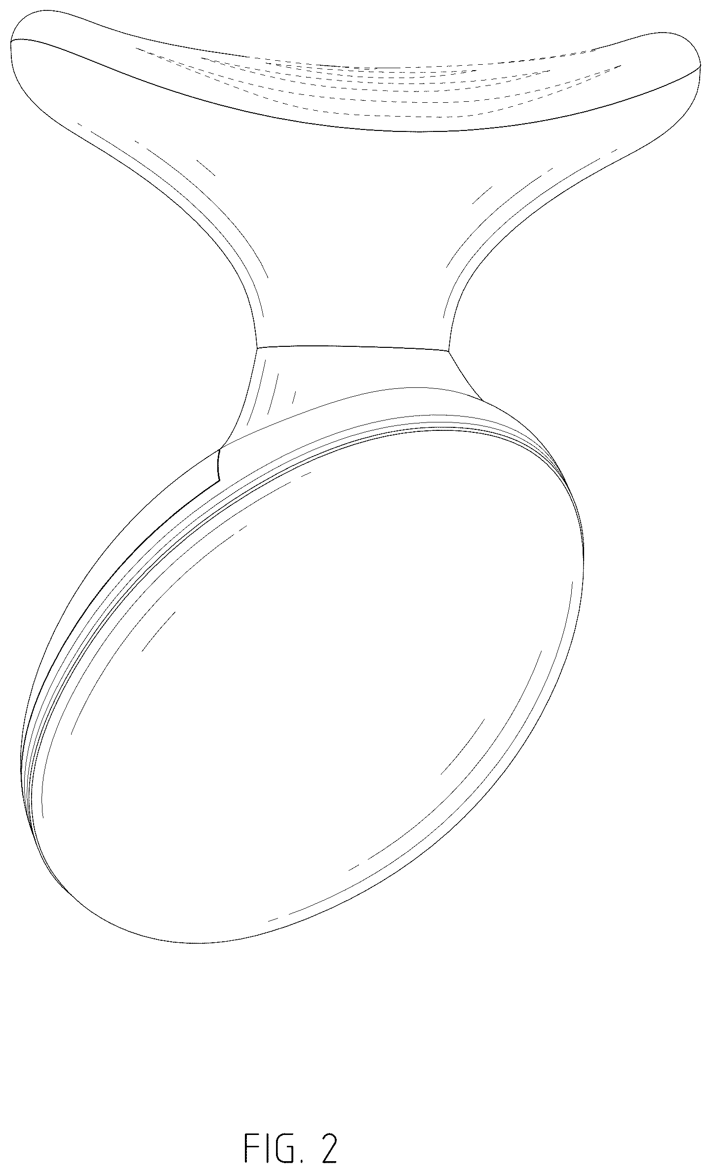Patent USD1076131 Figure 2 – Neck massager
