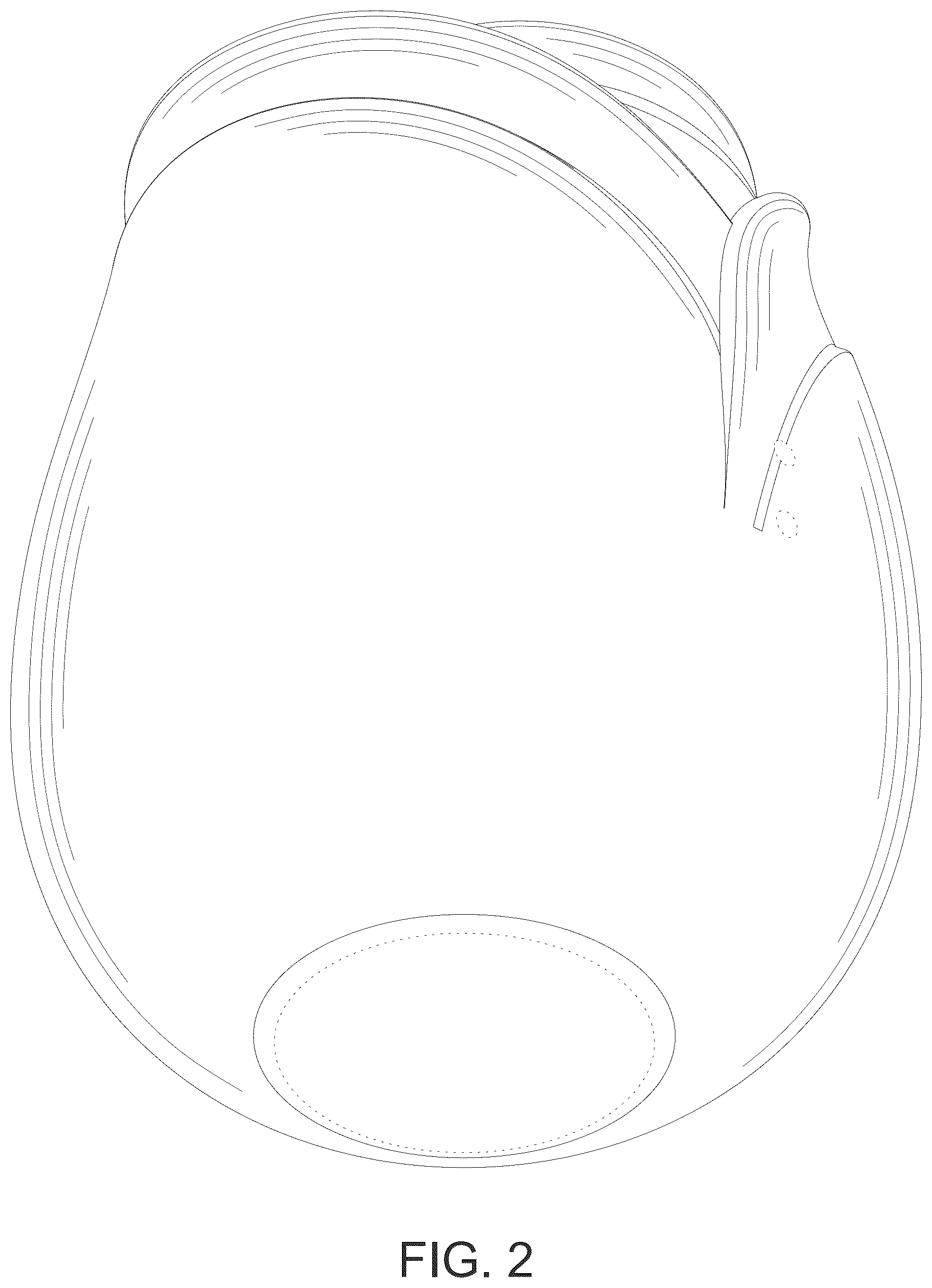 Patent USD1076132 Figure 2 – Sex toy vibrator