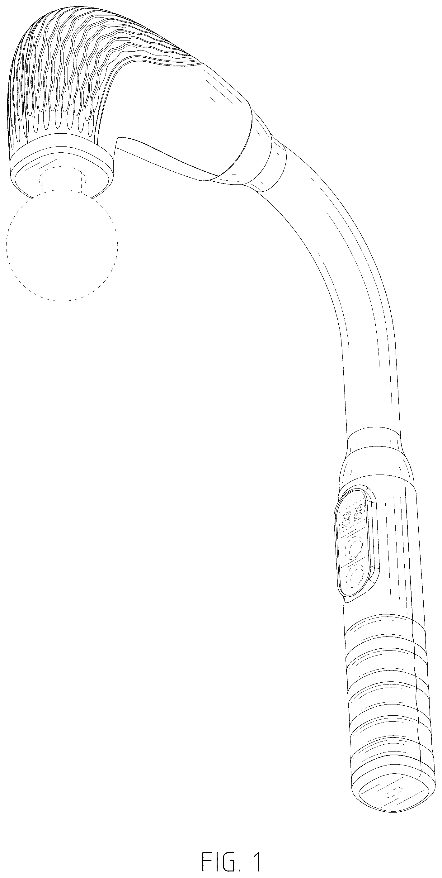 Patent USD1076133 Figure 1 – Fascia gun