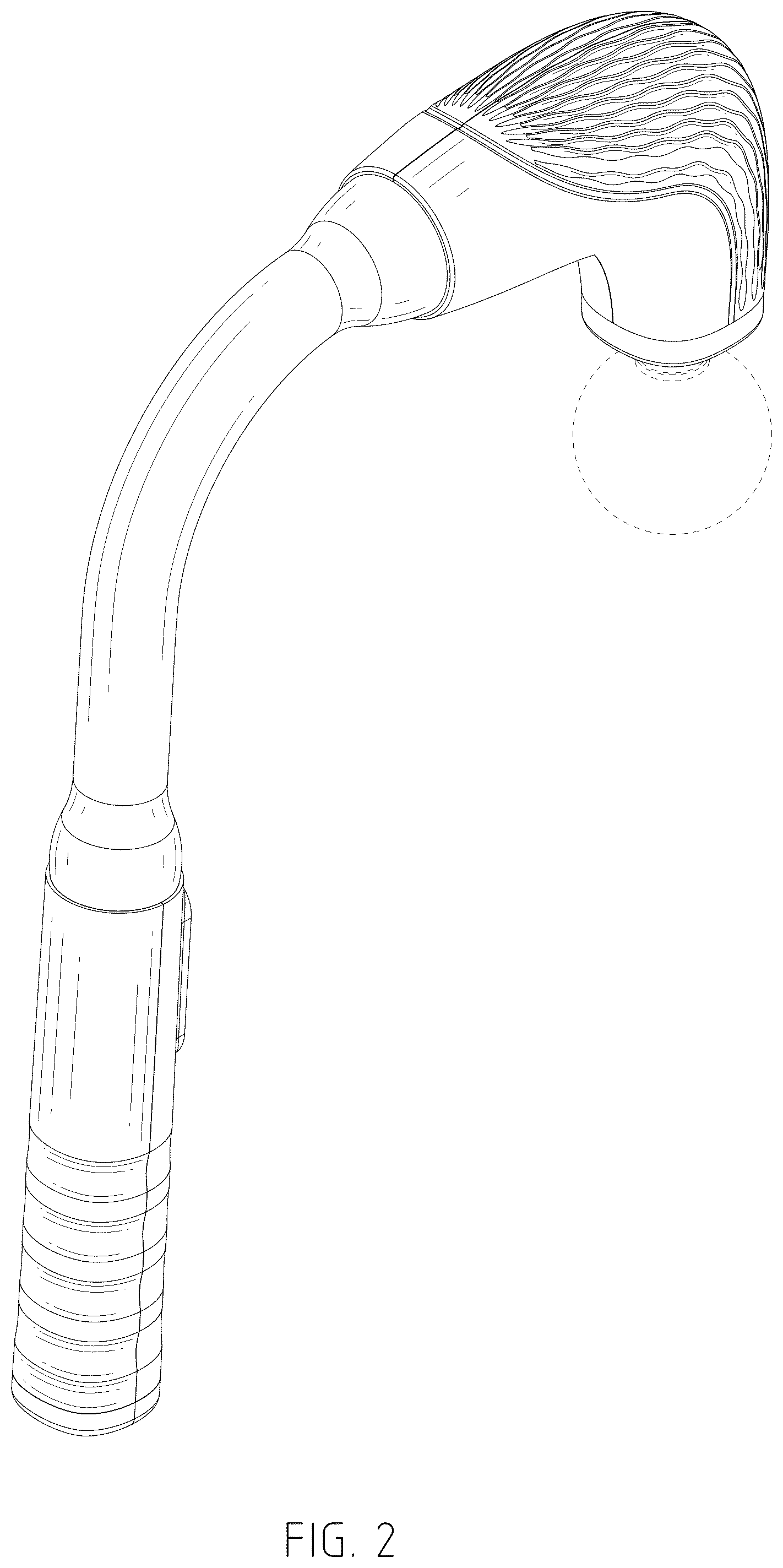 Patent USD1076133 Figure 2 – Fascia gun