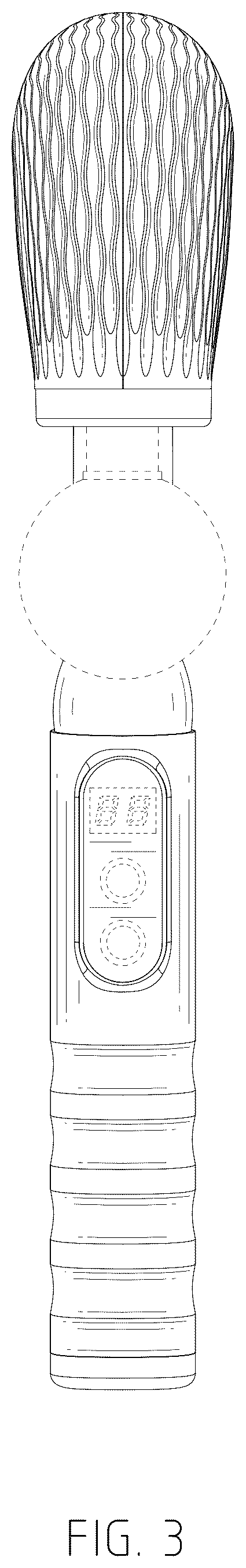 Patent USD1076133 Figure 3 – Fascia gun