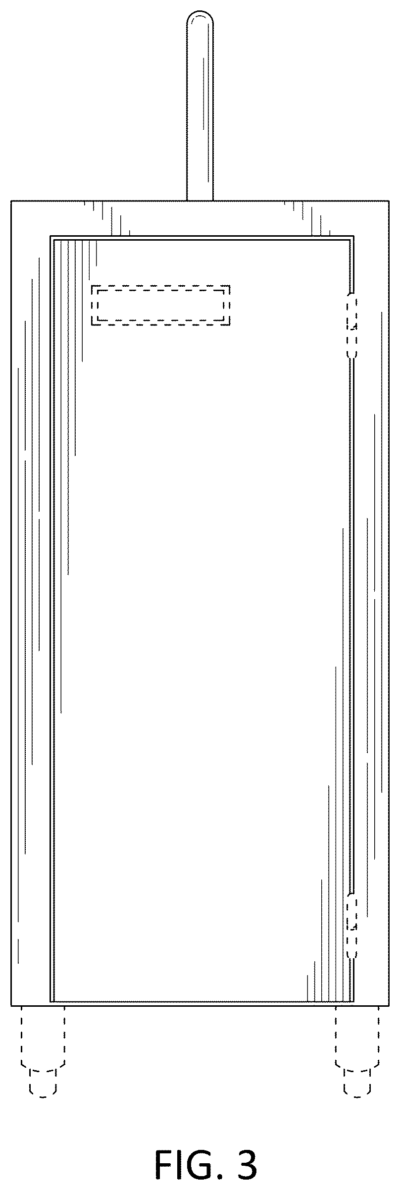 Patent USD1076135 Figure 3 – Disinfectant liquid dispenser
