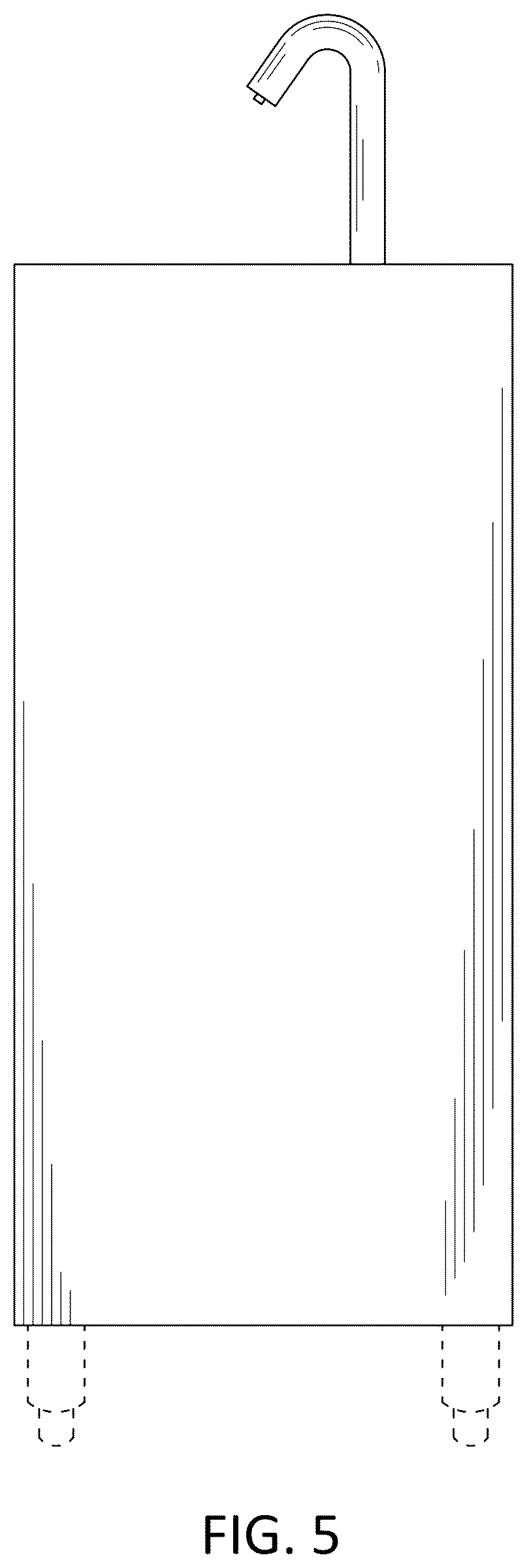 Patent USD1076135 Figure 5 – Disinfectant liquid dispenser