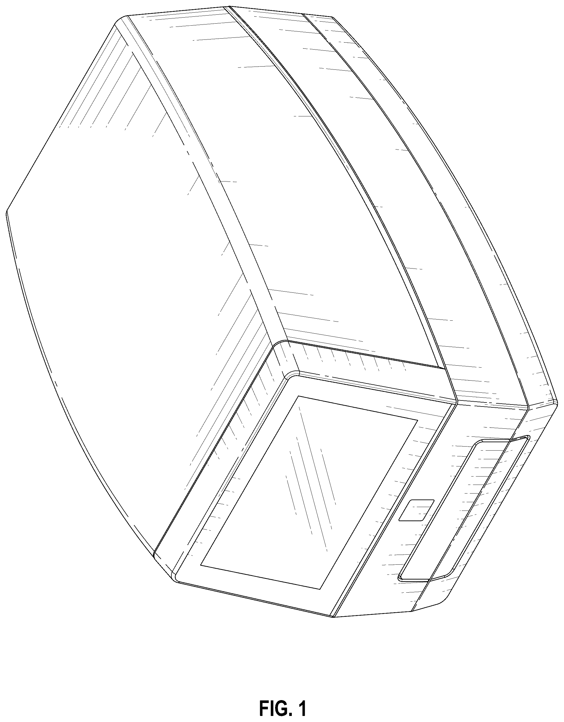 Patent USD1076137 Figure 1 – Housing for laboratory apparatus