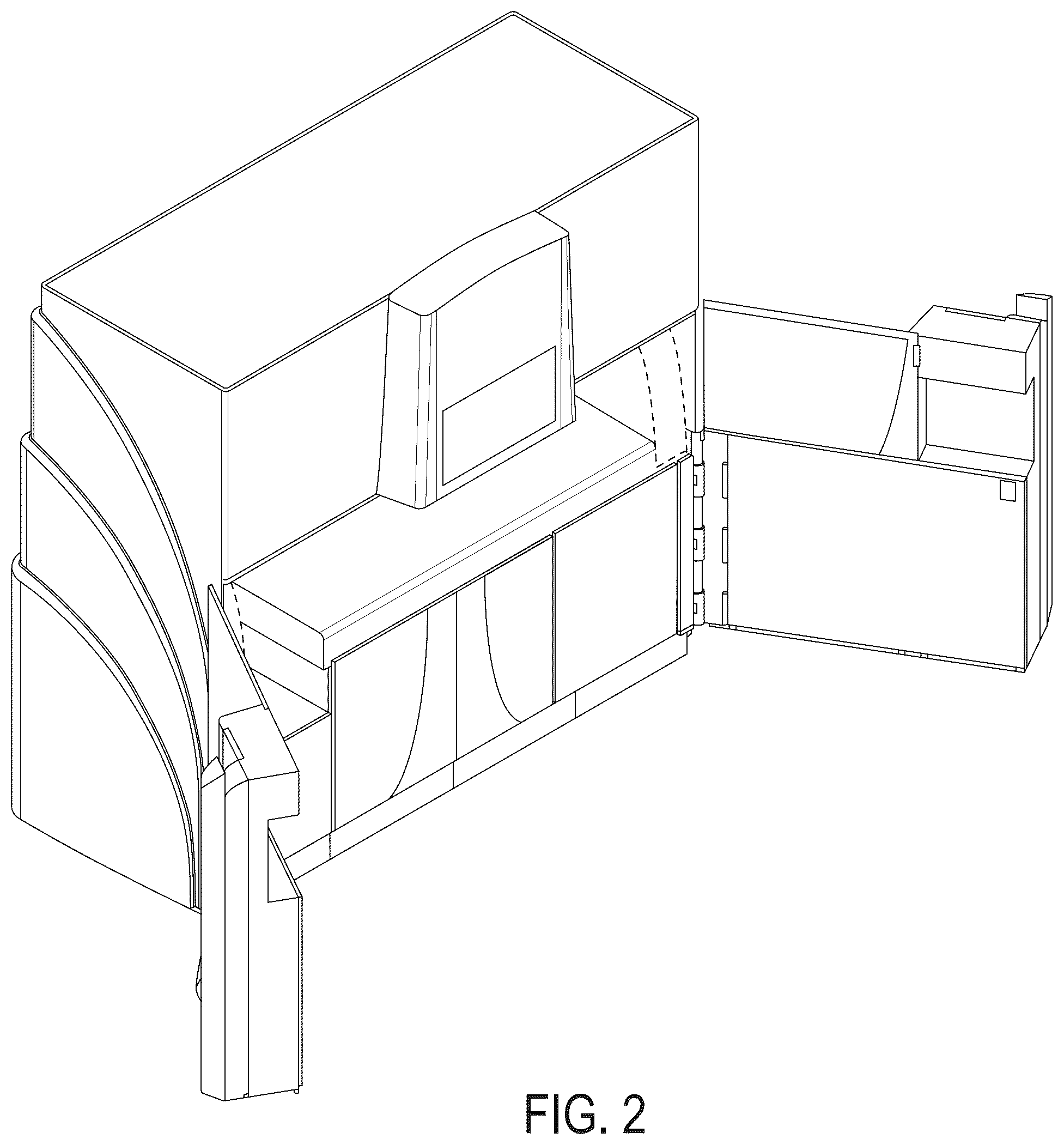 Patent USD1076138 Figure 2 – Automated assay system