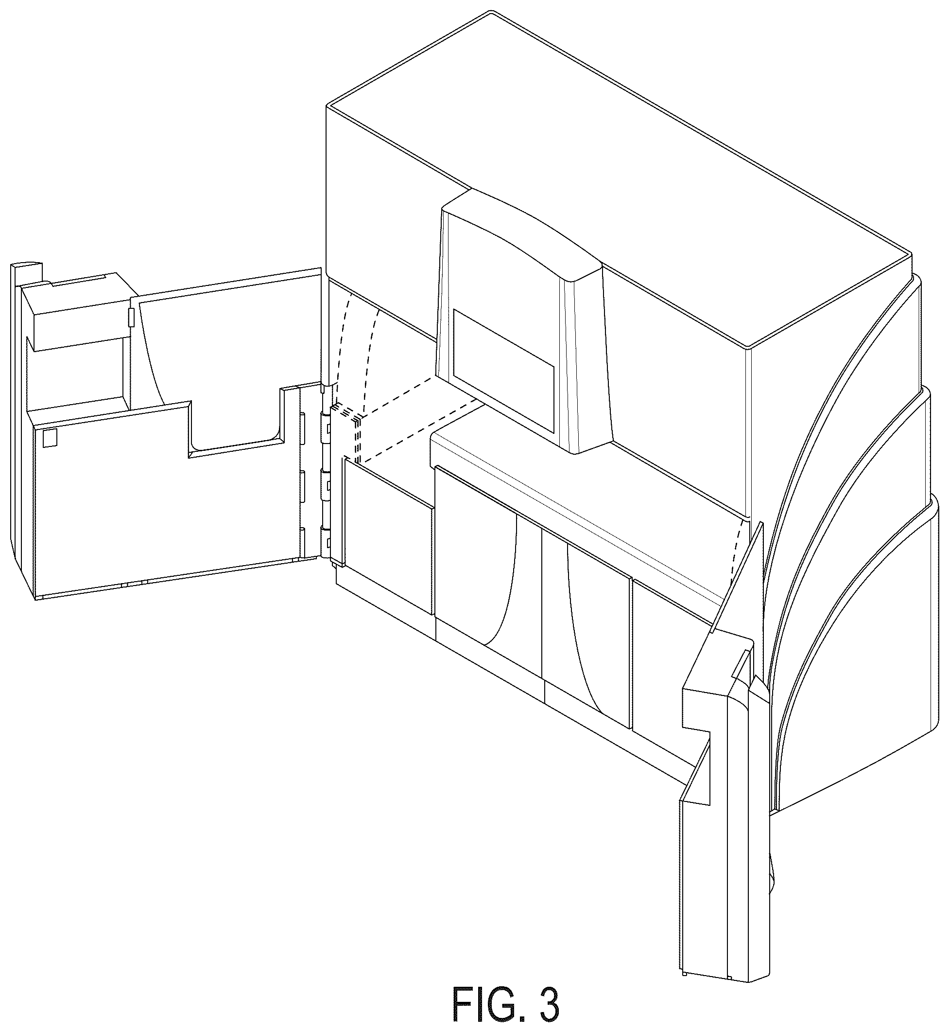 Patent USD1076138 Figure 3 – Automated assay system