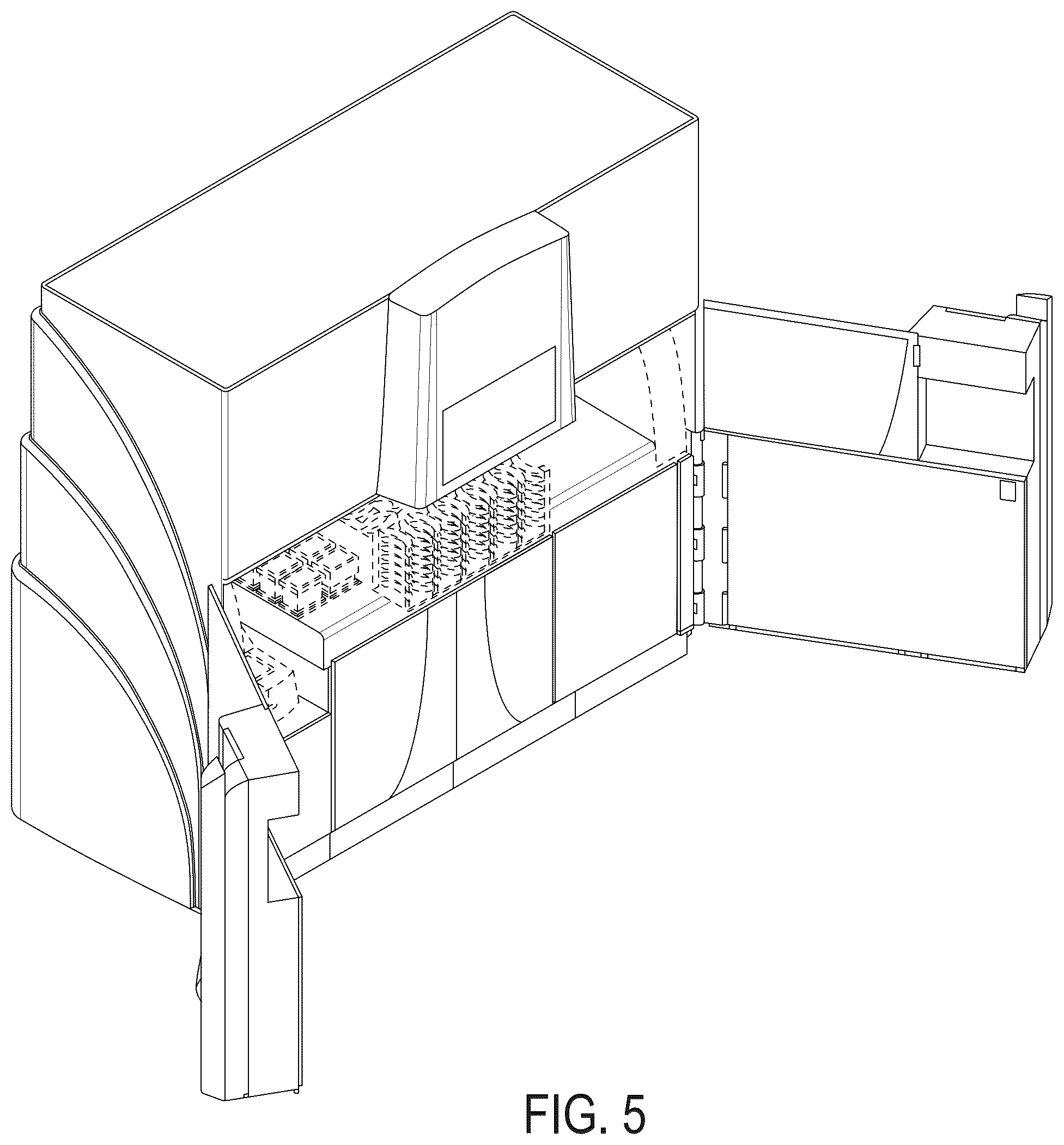 Patent USD1076138 Figure 5 – Automated assay system