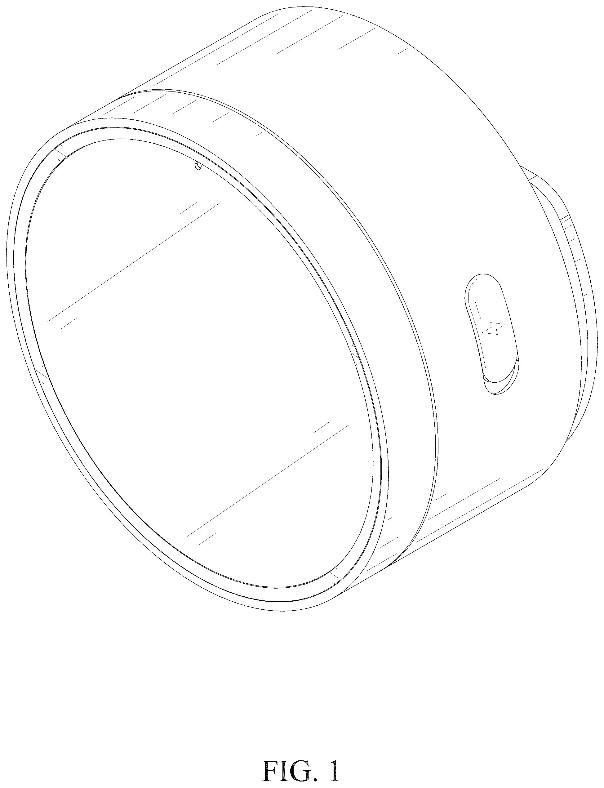 Patent USD1076139 Figure 1 – Toothbrush disinfection box