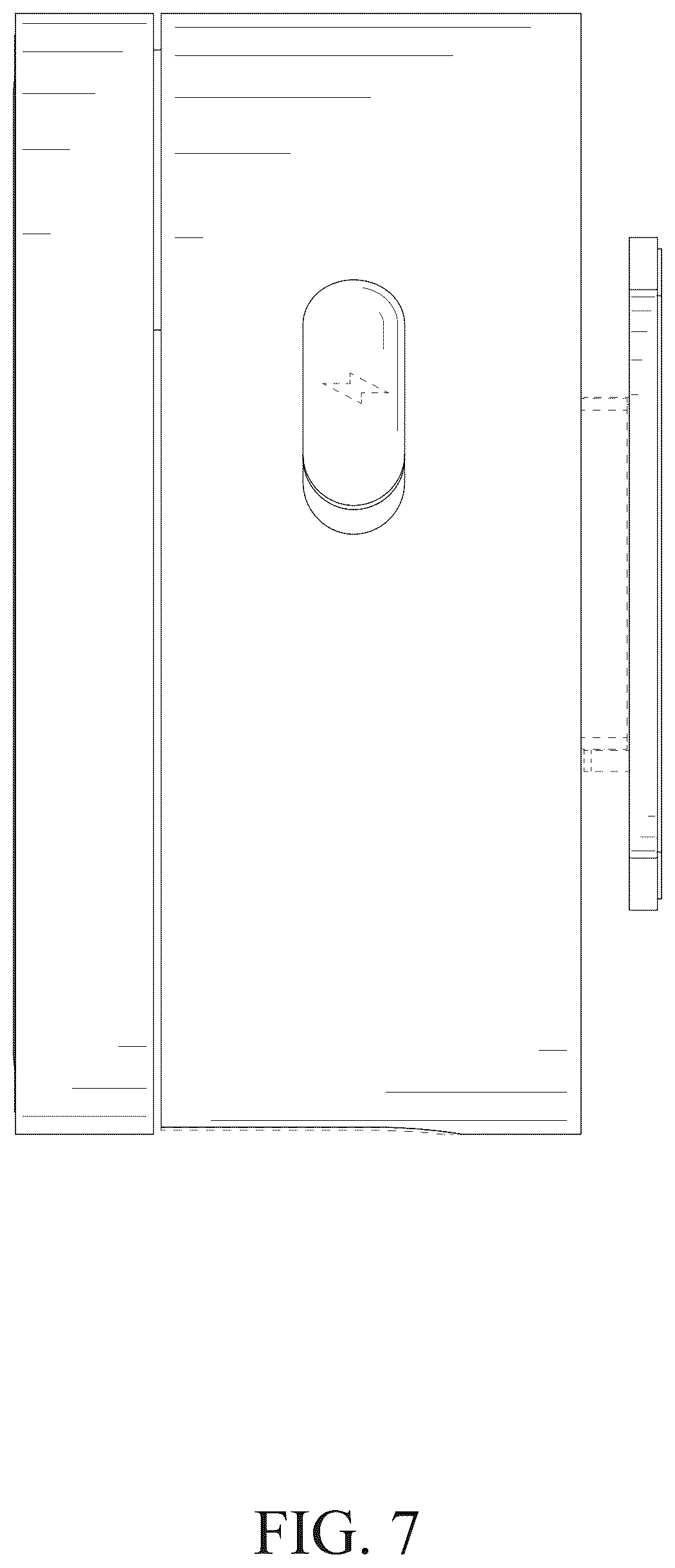 Patent USD1076139 Figure 7 – Toothbrush disinfection box