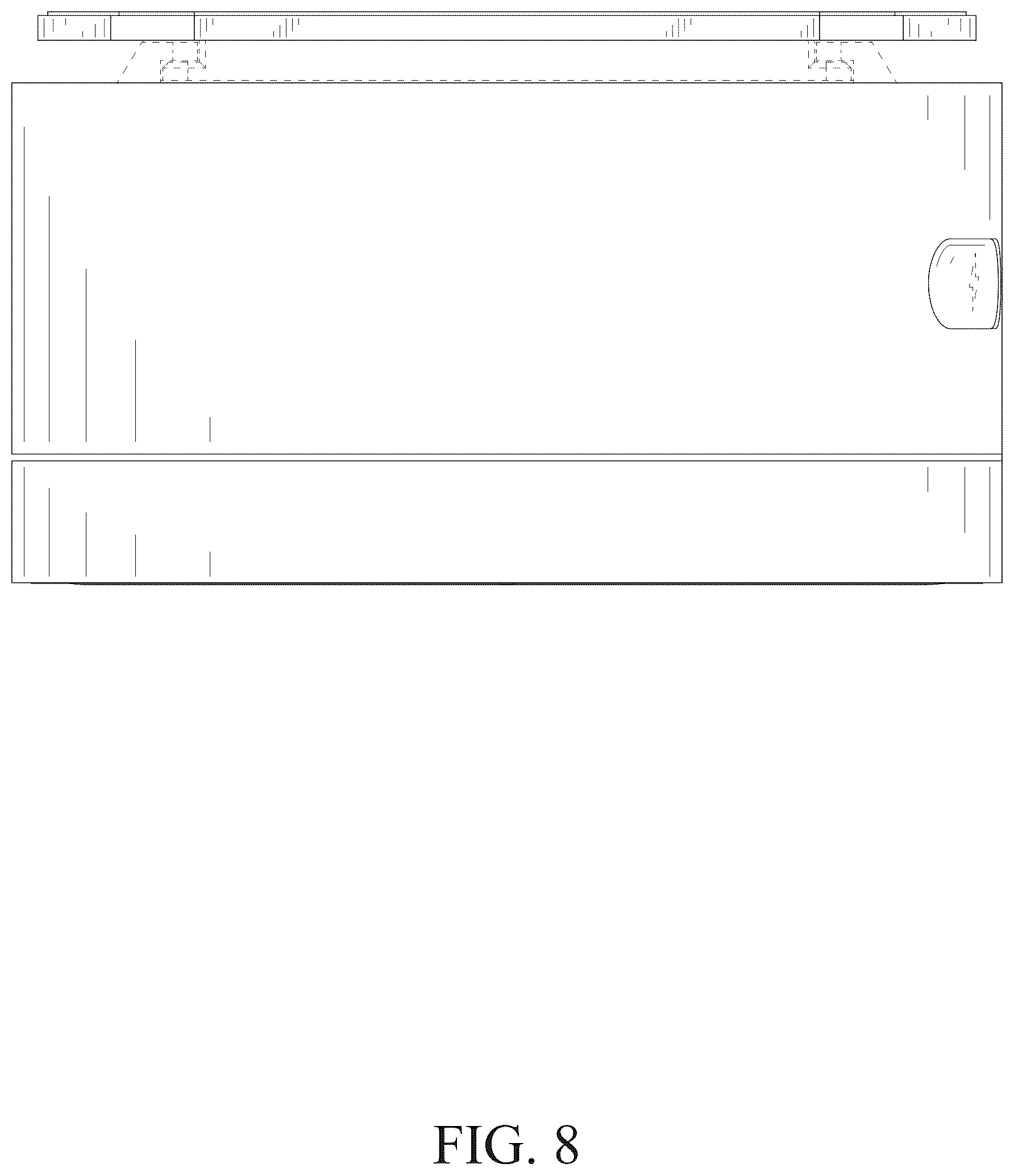 Patent USD1076139 Figure 8 – Toothbrush disinfection box