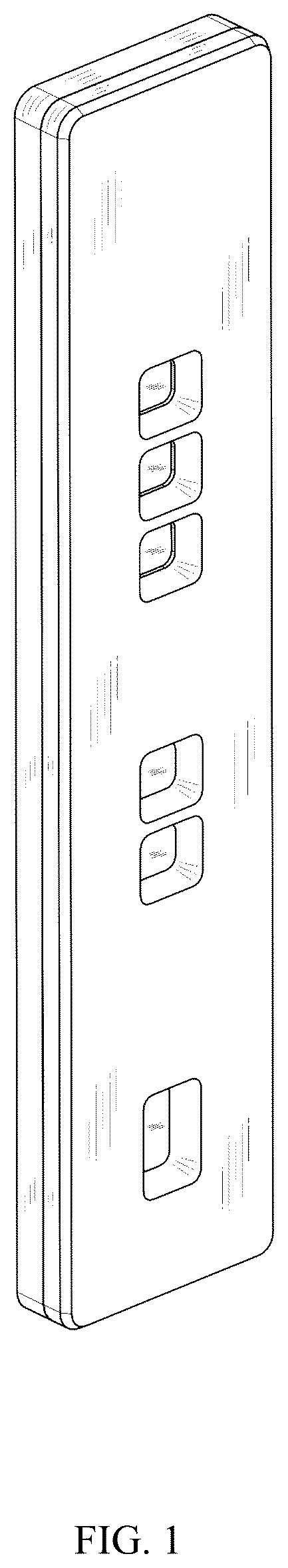 Patent USD1076143 Figure 1 – Test card