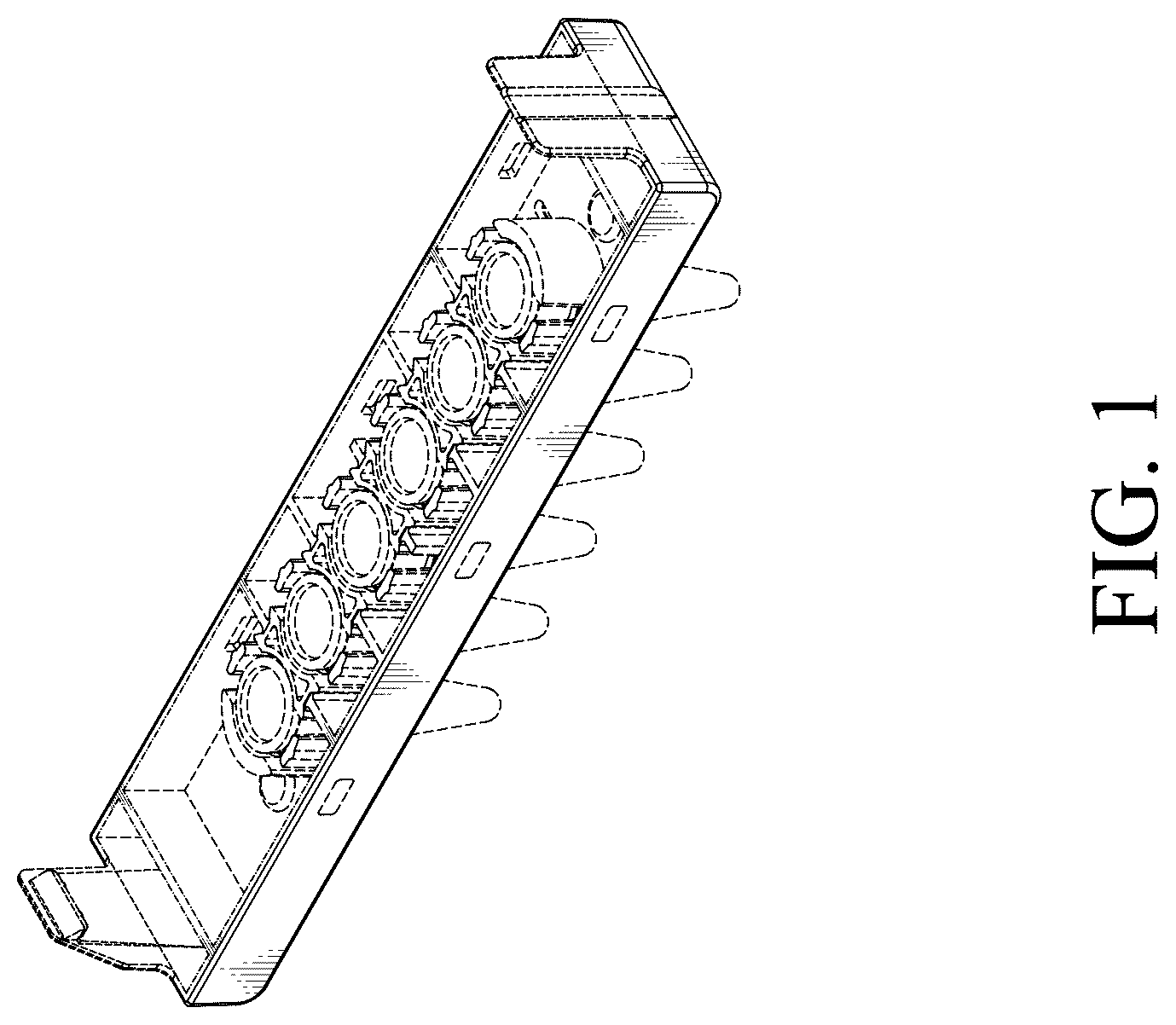 Patent USD1076144 Figure 1 – Inner container of an extraction cartridge