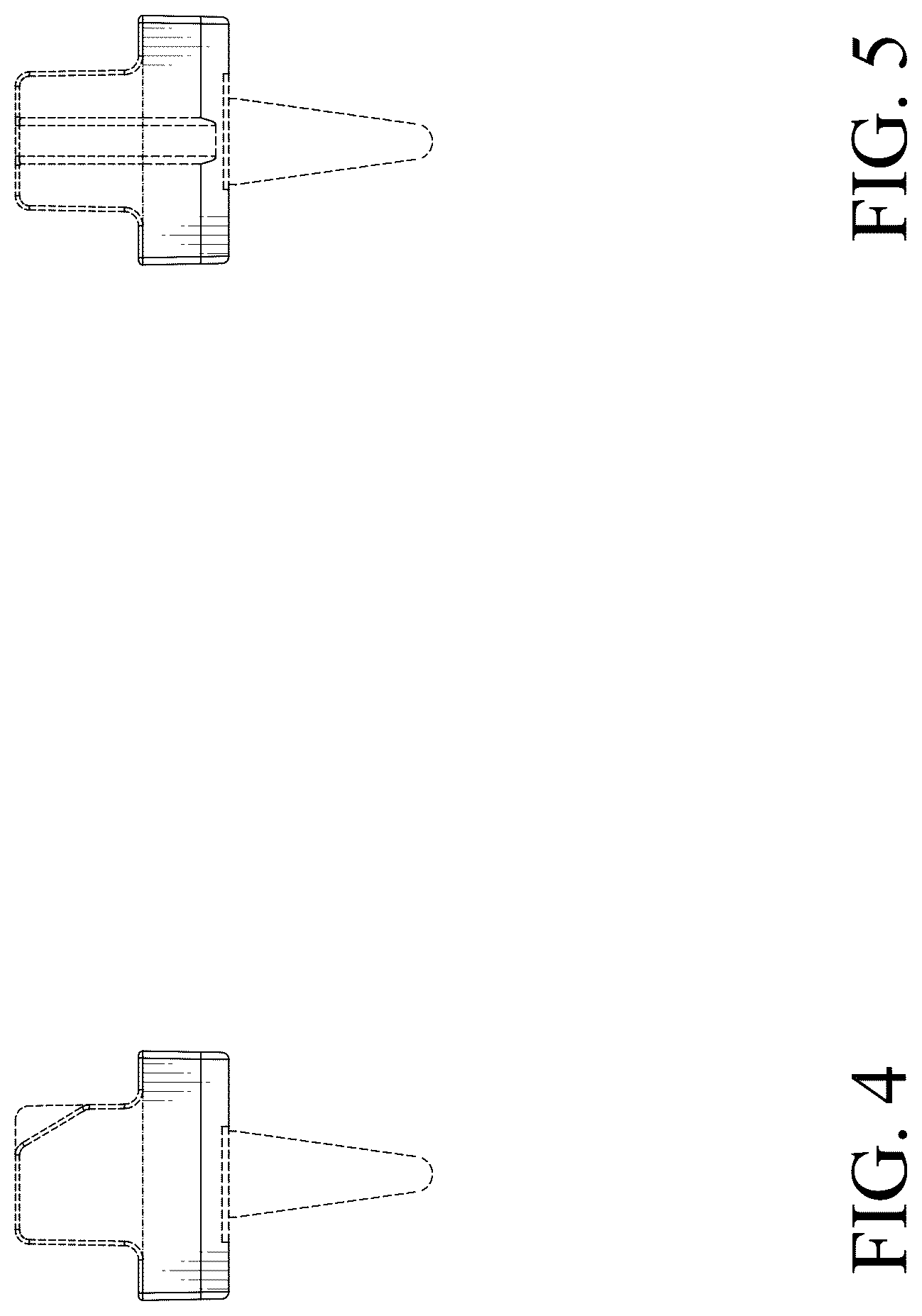 Patent USD1076144 Figure 4 – Inner container of an extraction cartridge