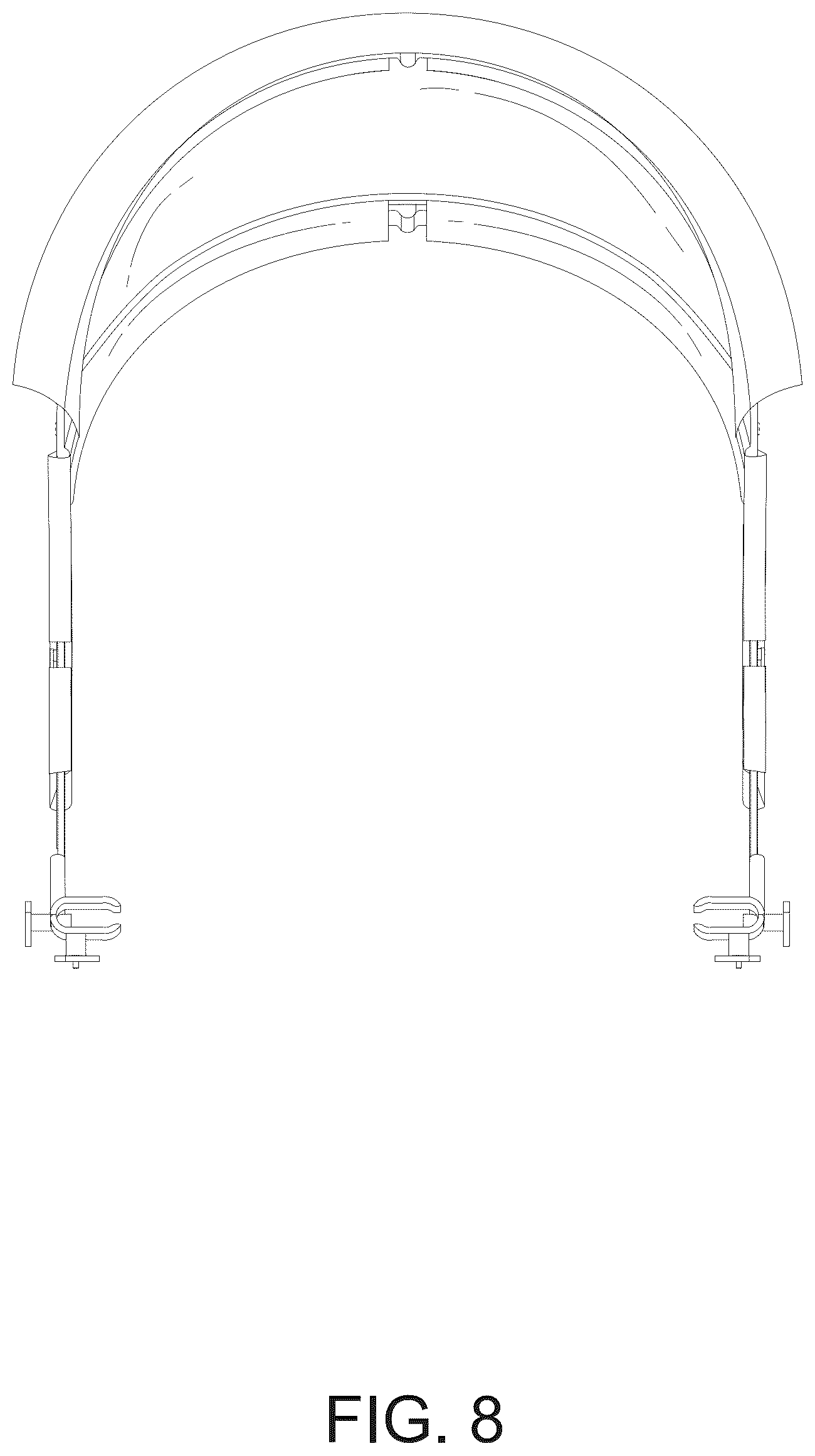 Patent USD1076146 Figure 8 – Awning