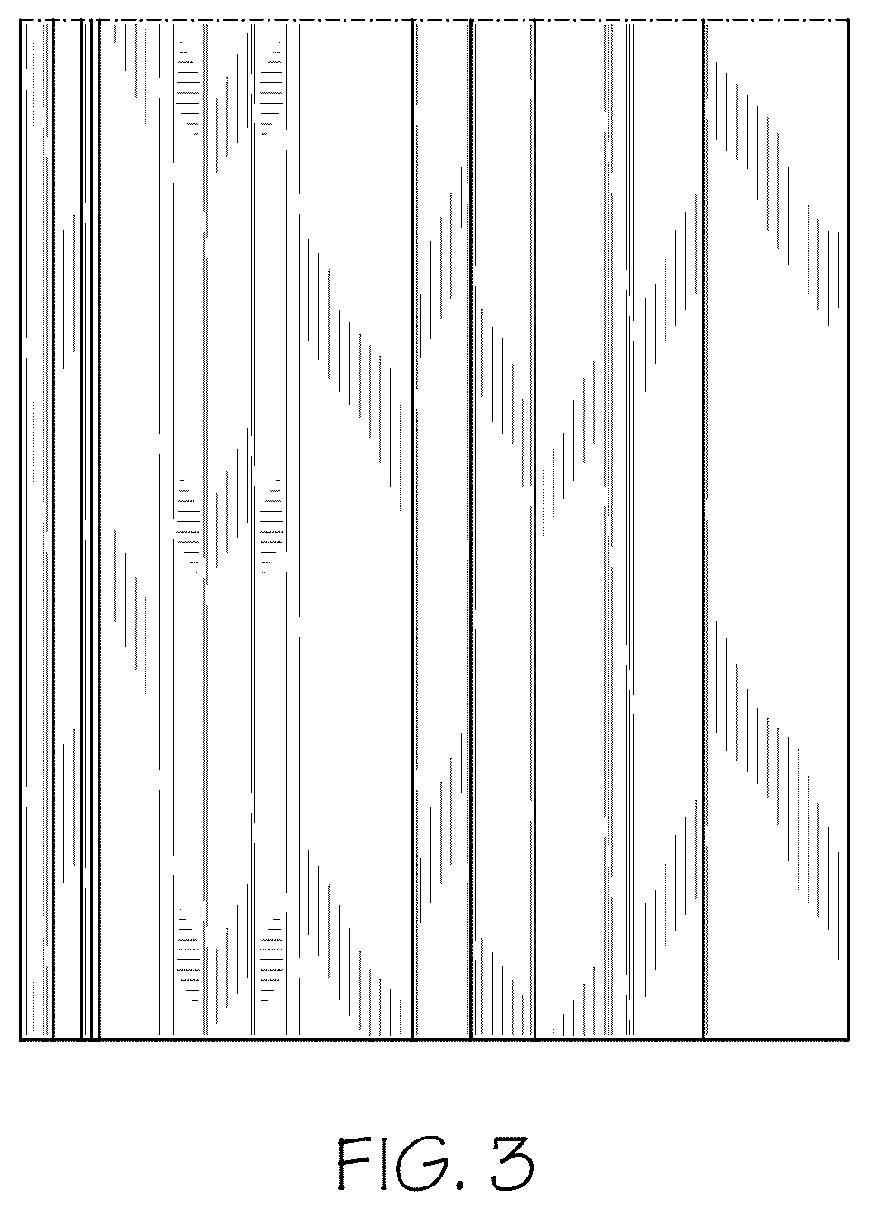 Patent USD1076147 Figure 3 – Window frame extrusion